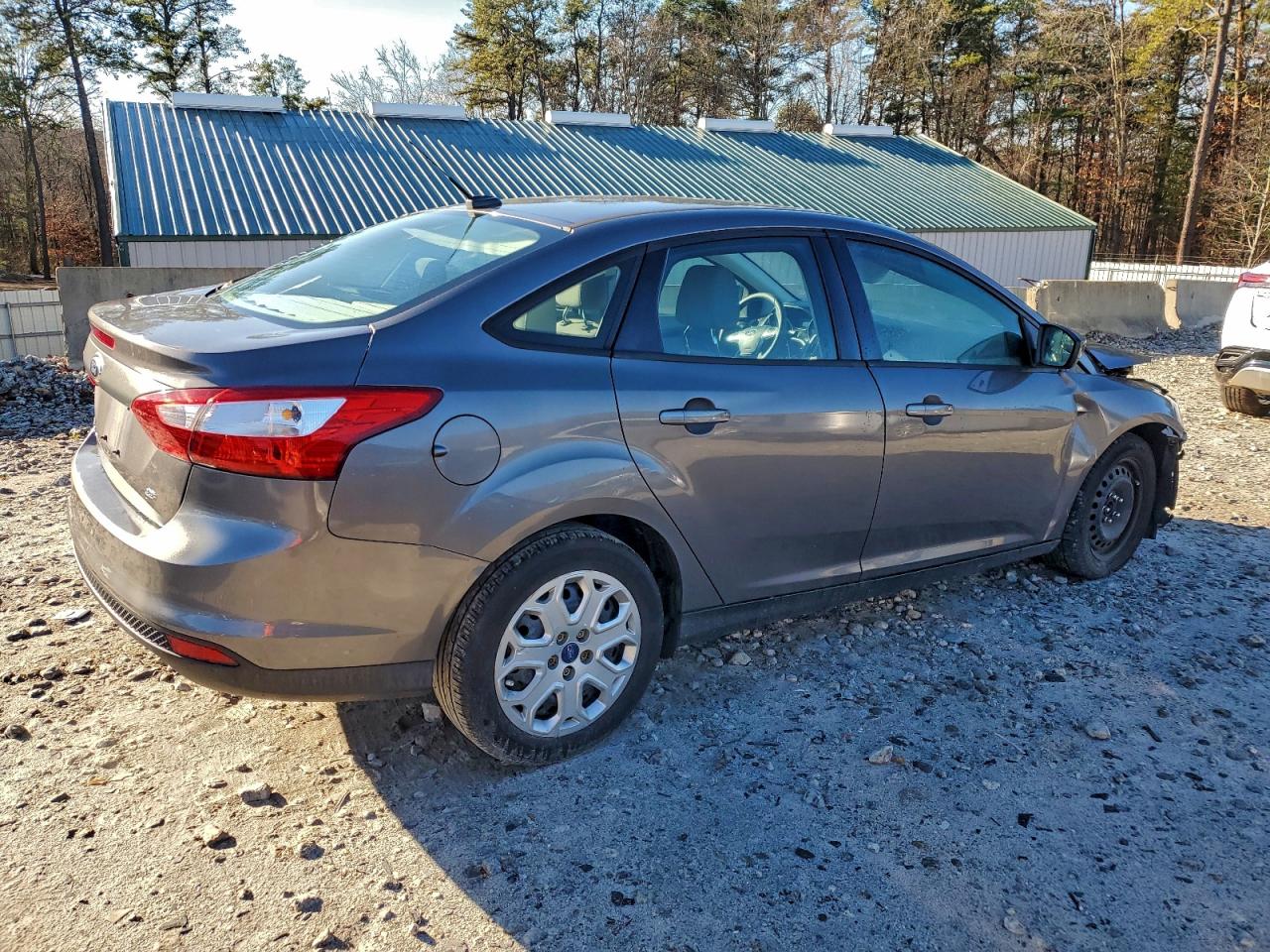 2012 Ford Focus Se Gray vin: 1FAHP3F20CL281640