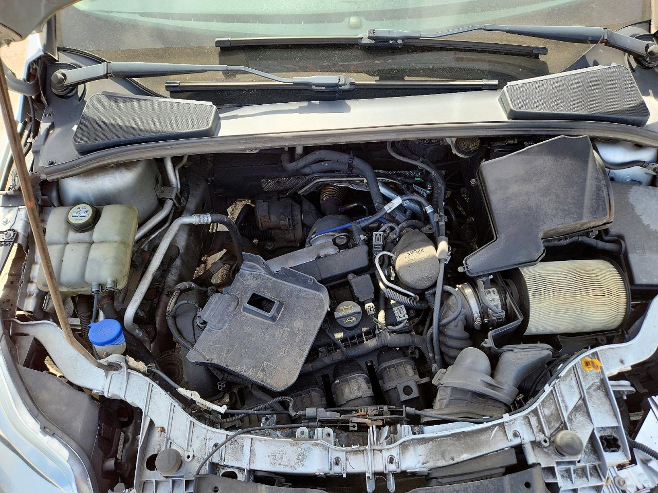 2012 Ford Focus Se Silver vin: 1FAHP3F20CL282948