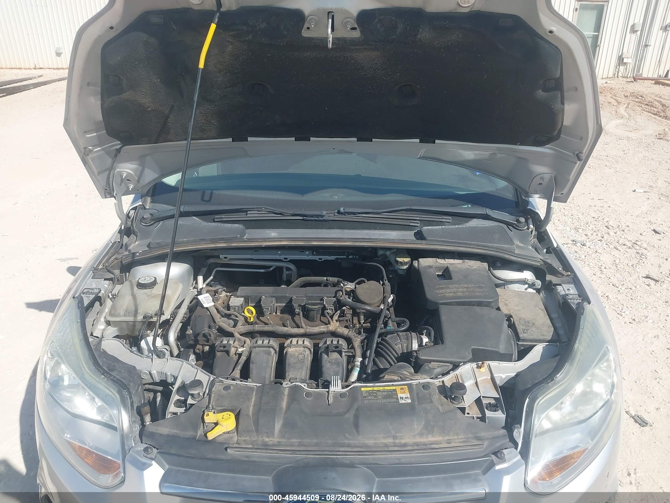 2012 Ford Focus Se Silver vin: 1FAHP3F20CL284327