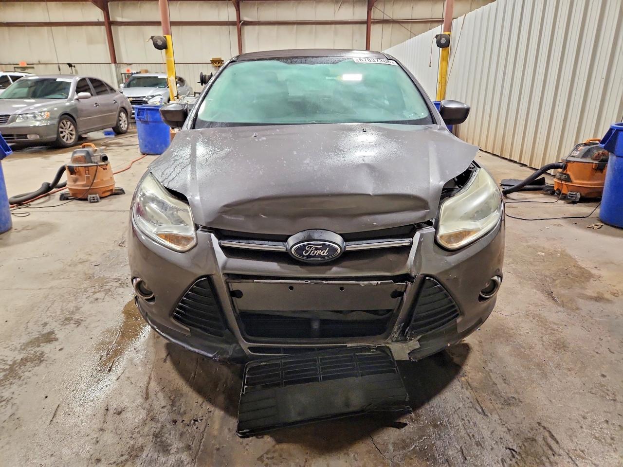 2012 Ford Focus Se Gray vin: 1FAHP3F20CL292508