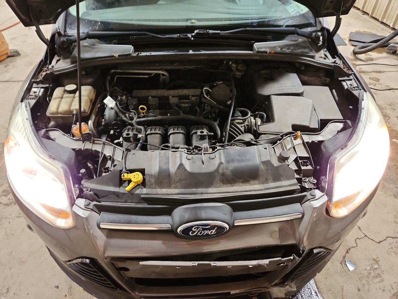 2012 Ford Focus Se Gray vin: 1FAHP3F20CL292508