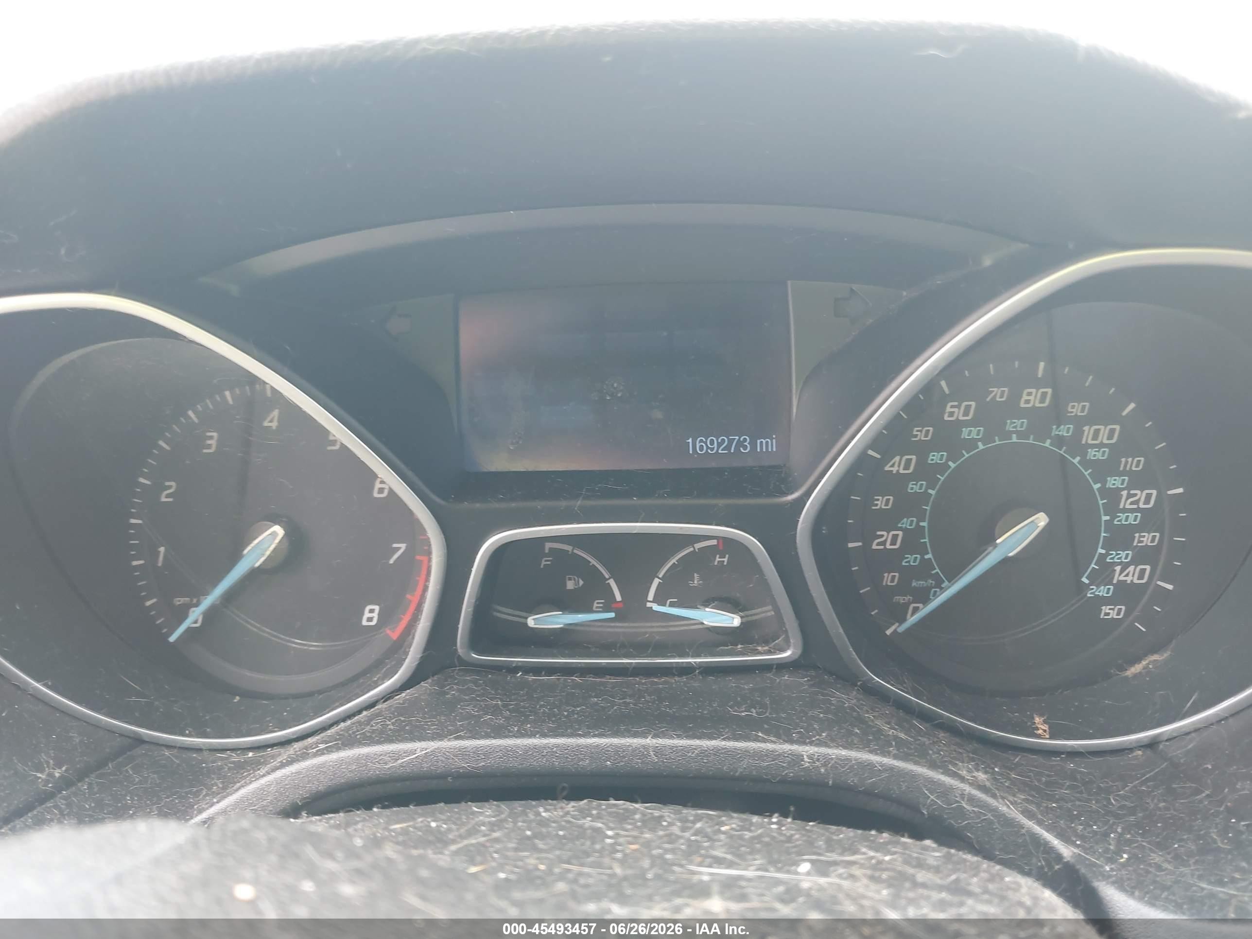 2012 Ford Focus Se Gray vin: 1FAHP3F20CL303507