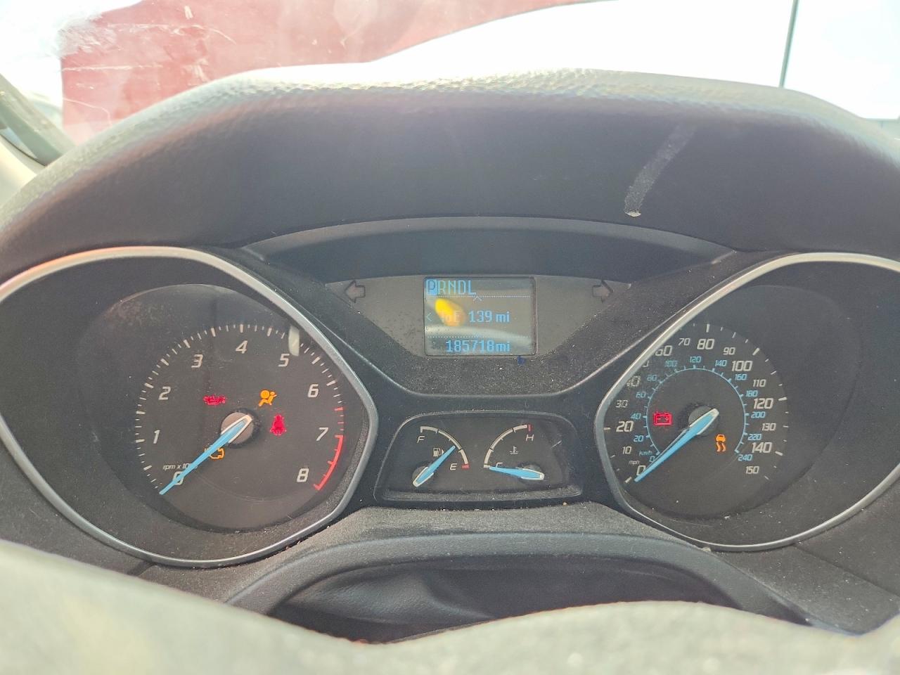 2012 Ford Focus Se Red vin: 1FAHP3F20CL308514
