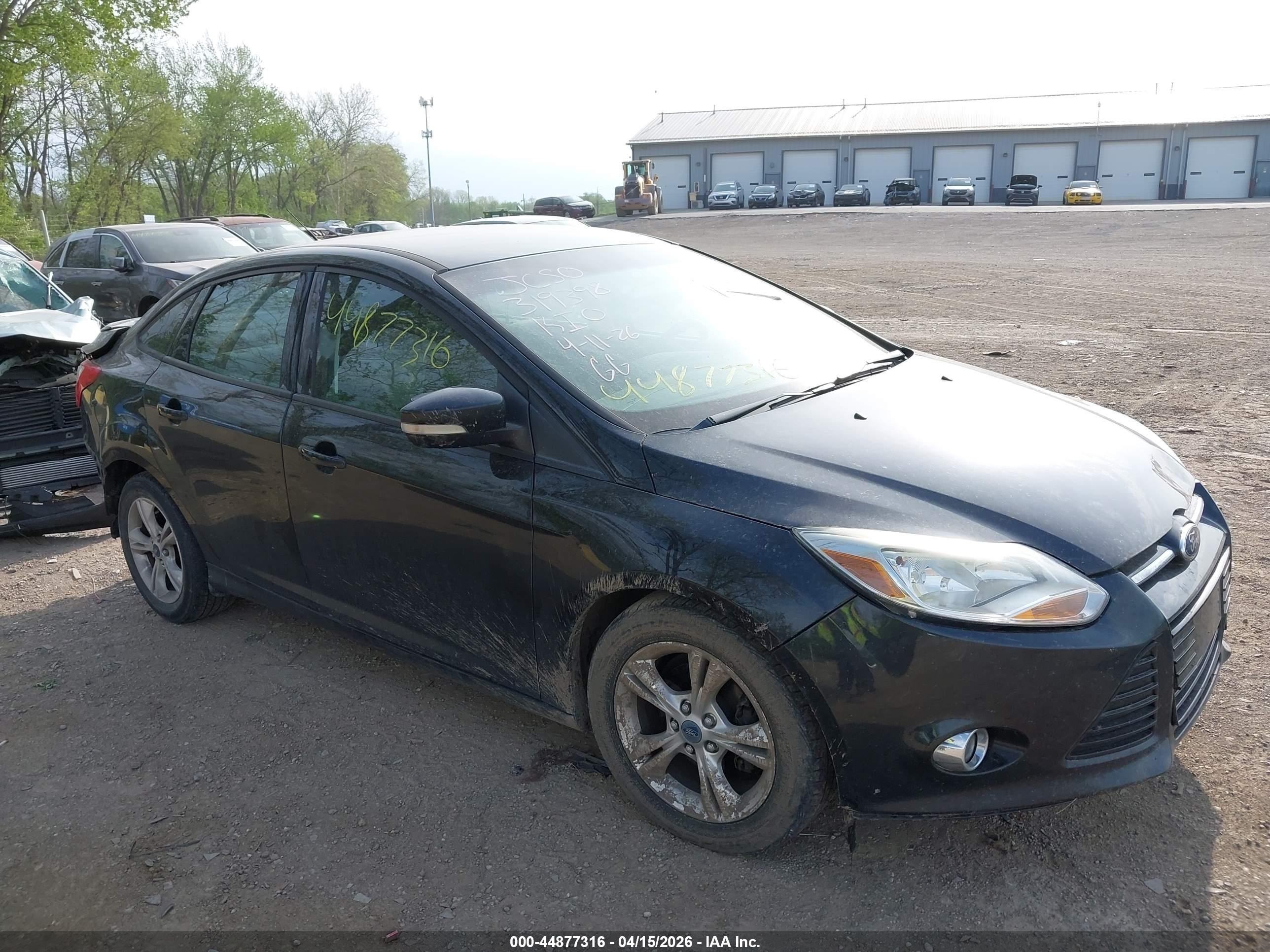 2012 Ford Focus Se Black vin: 1FAHP3F20CL319898