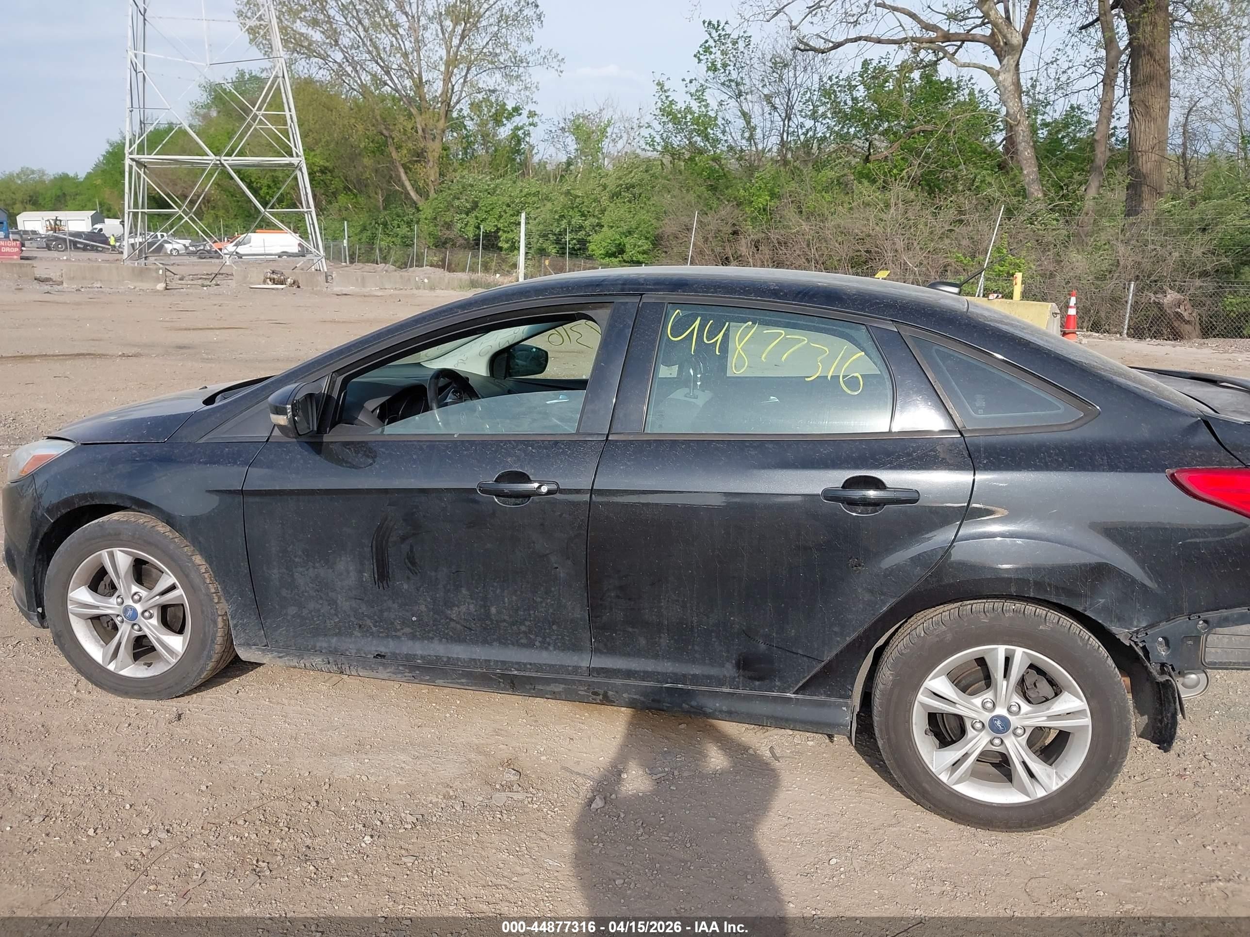 2012 Ford Focus Se Black vin: 1FAHP3F20CL319898