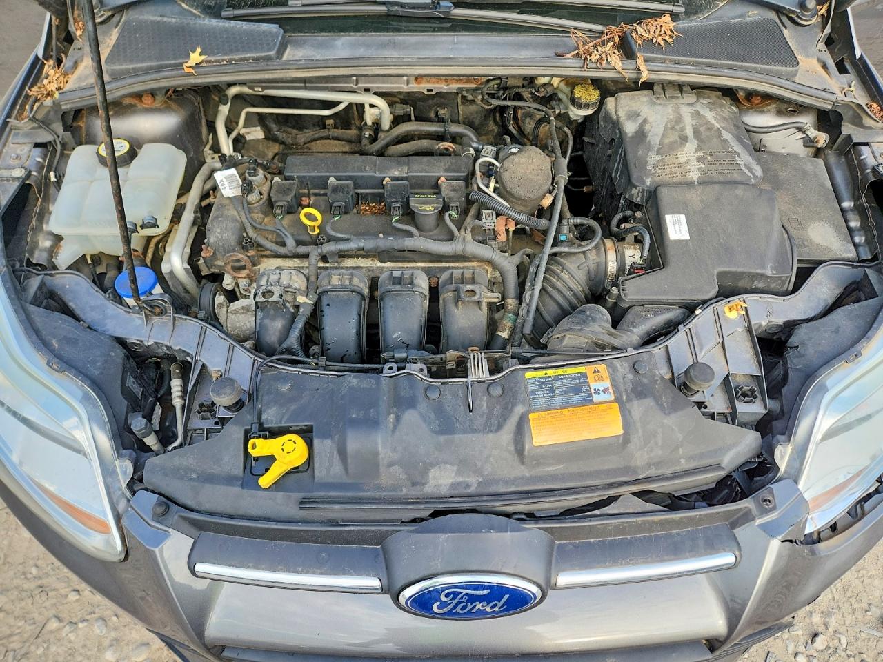 2012 Ford Focus Se Gray vin: 1FAHP3F20CL336152