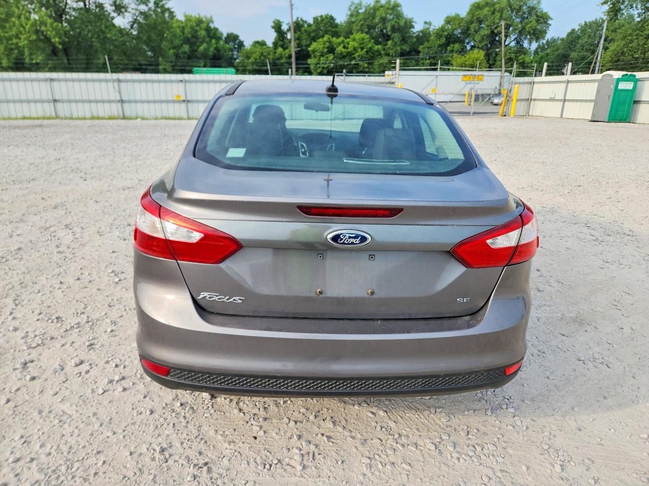 2012 Ford Focus Se Gray vin: 1FAHP3F20CL336152