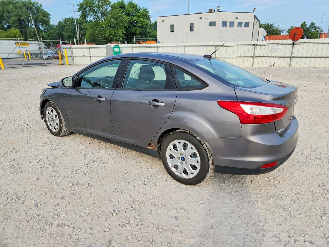 2012 Ford Focus Se Gray vin: 1FAHP3F20CL336152
