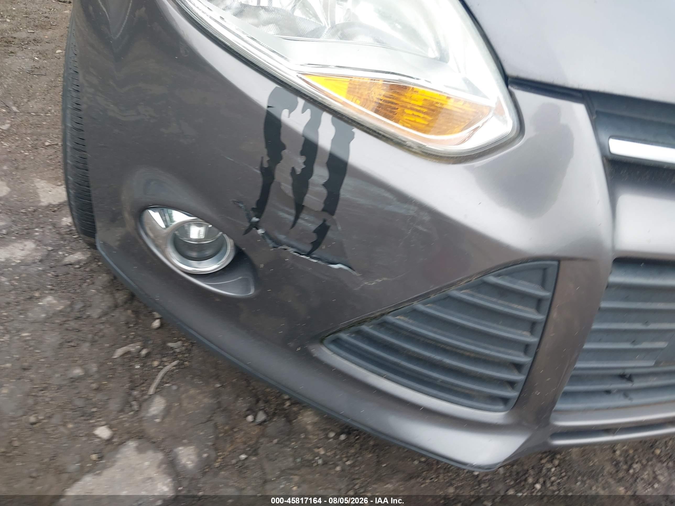 2012 Ford Focus Se Gray vin: 1FAHP3F20CL371659