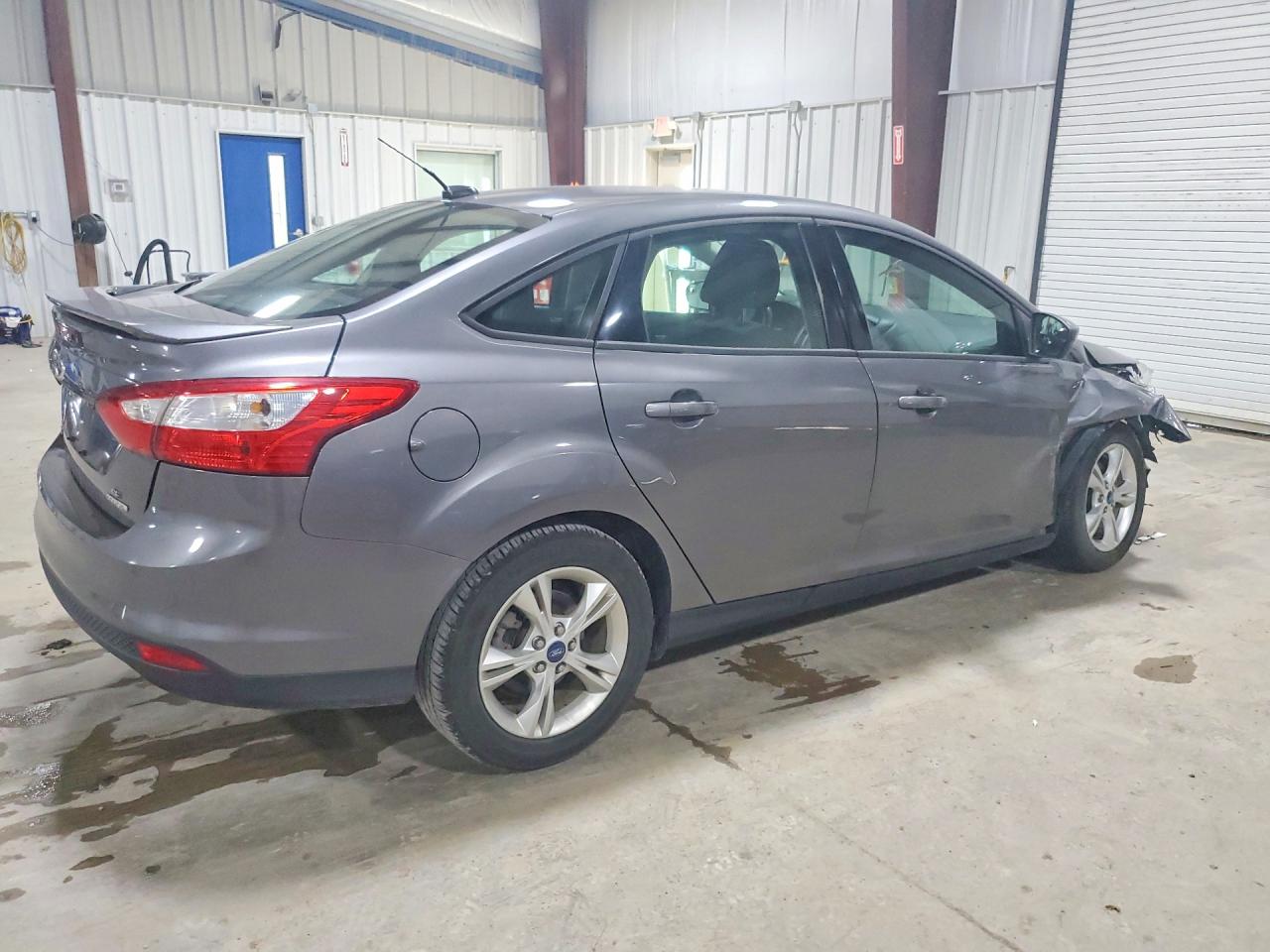 2012 Ford Focus Se Gray vin: 1FAHP3F20CL390969