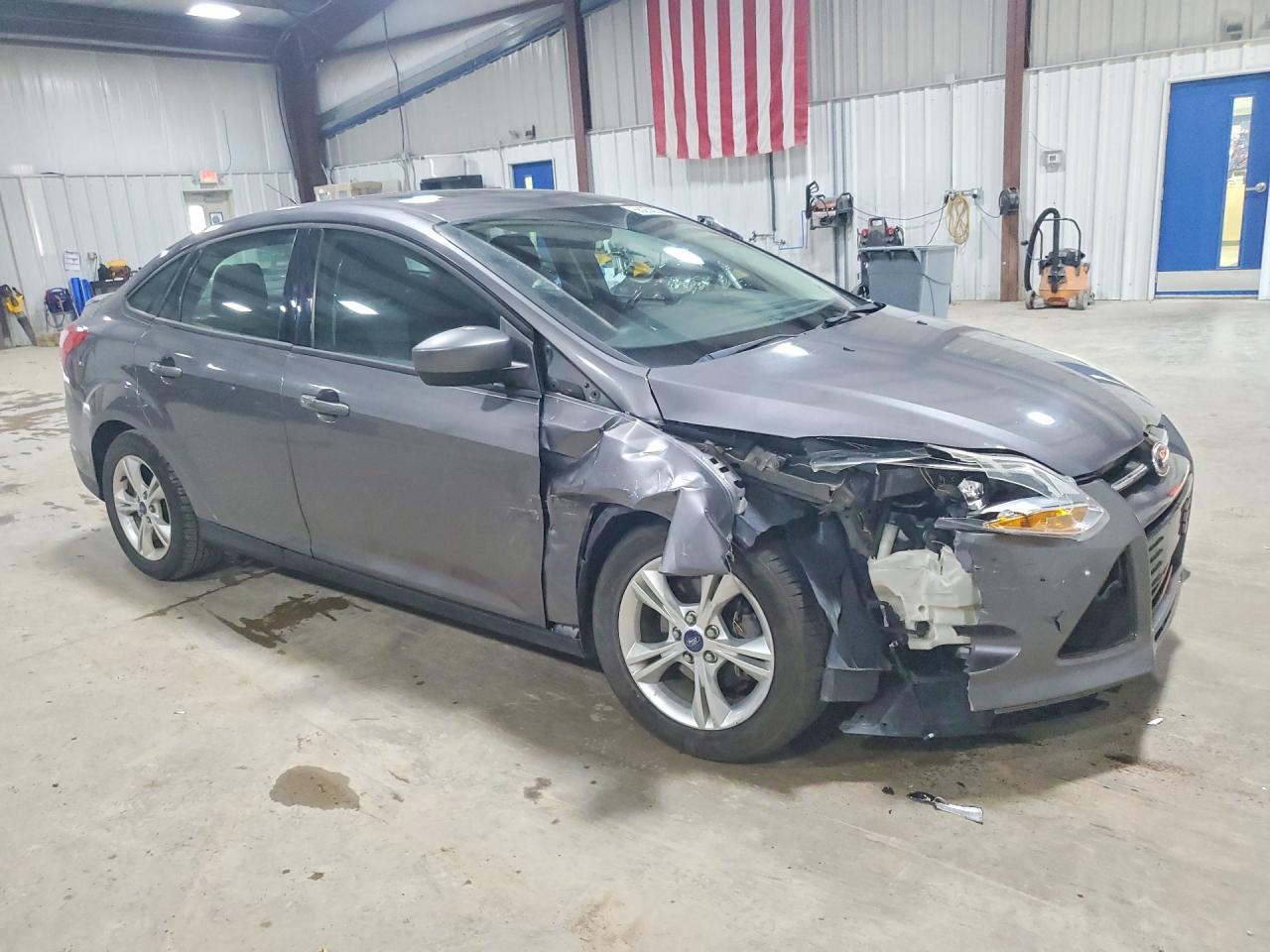 2012 Ford Focus Se Gray vin: 1FAHP3F20CL390969
