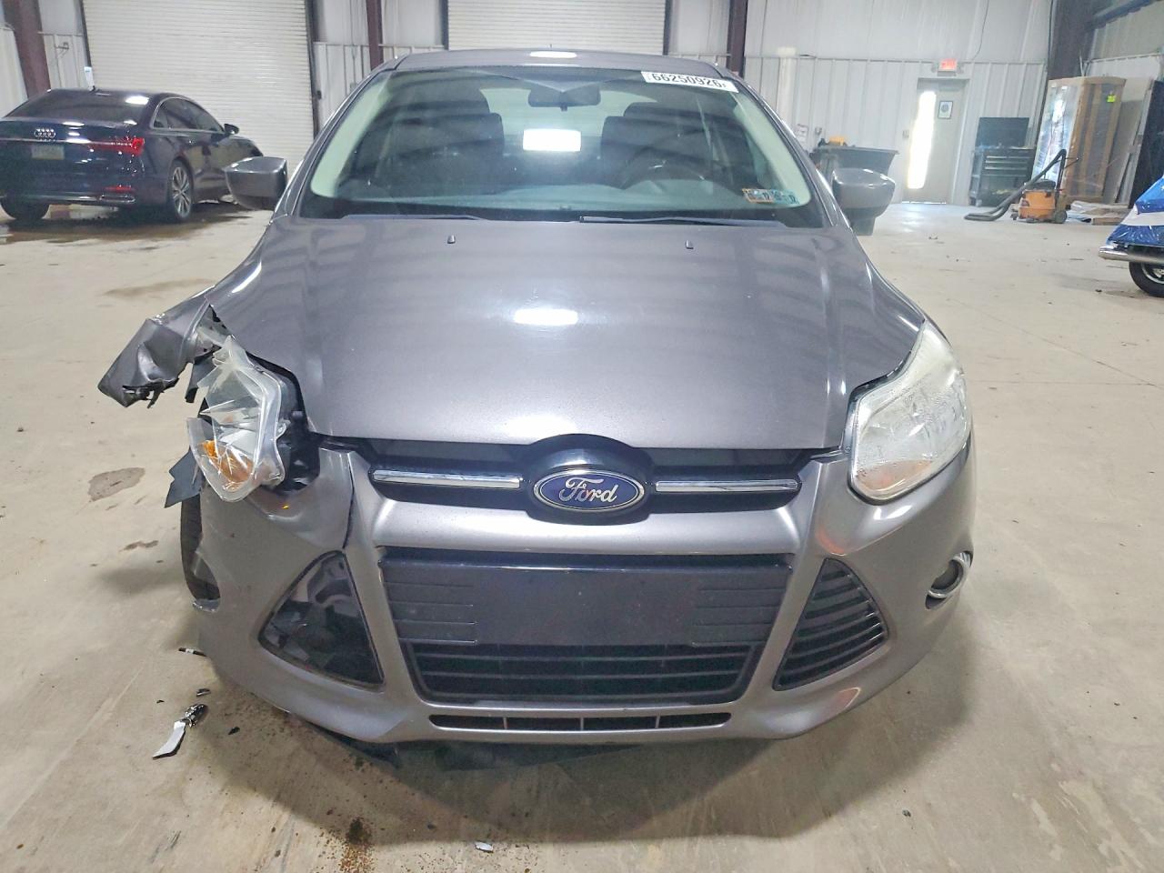 2012 Ford Focus Se Gray vin: 1FAHP3F20CL390969