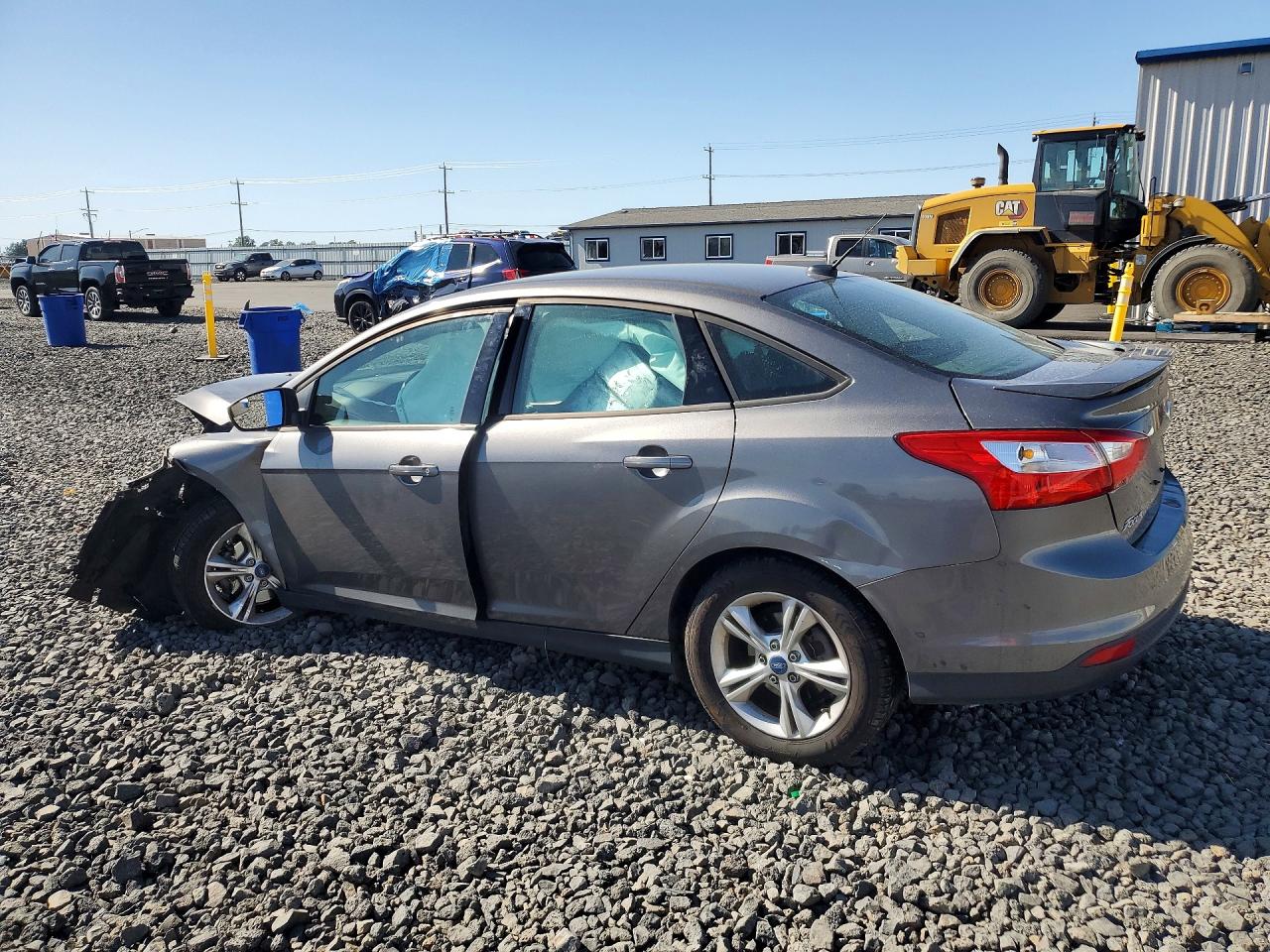 2012 Ford Focus Se Gray vin: 1FAHP3F20CL392625