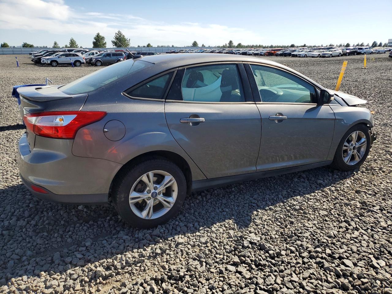 2012 Ford Focus Se Gray vin: 1FAHP3F20CL392625