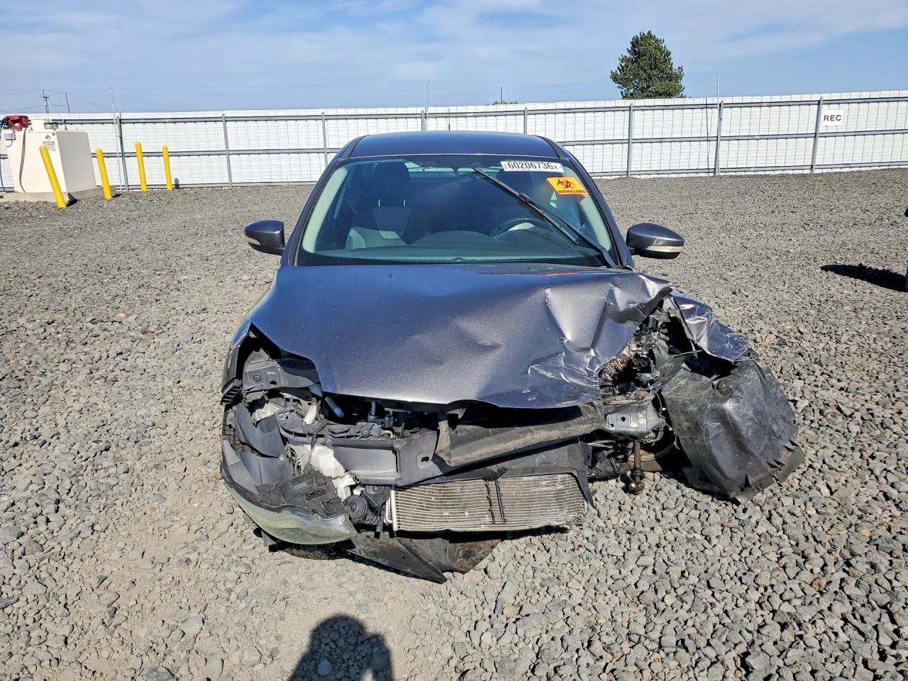 2012 Ford Focus Se Gray vin: 1FAHP3F20CL392625