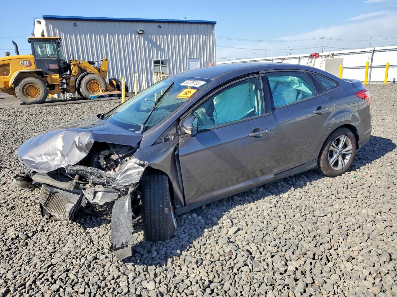 2012 Ford Focus Se Gray vin: 1FAHP3F20CL392625