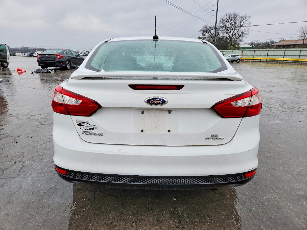 2012 Ford Focus Se White vin: 1FAHP3F20CL399980
