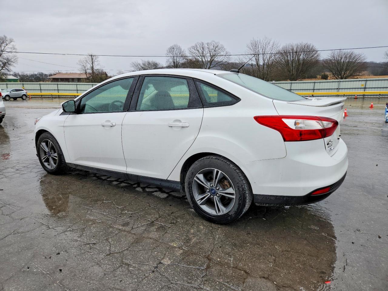 2012 Ford Focus Se White vin: 1FAHP3F20CL399980