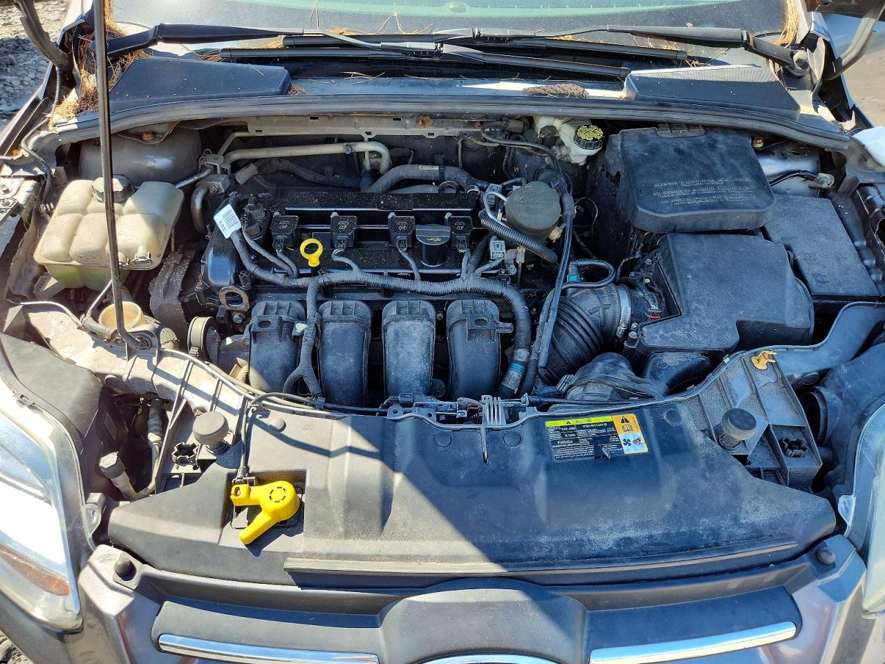 2012 Ford Focus Se Gray vin: 1FAHP3F20CL411397