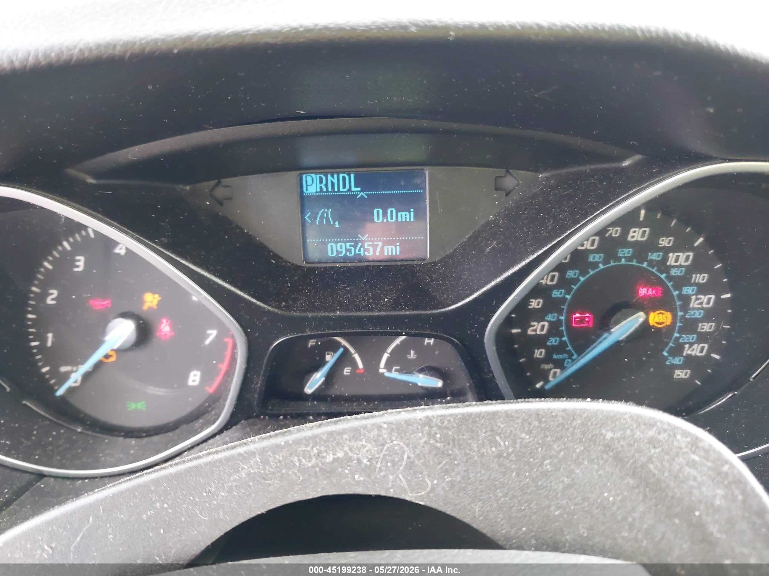 2012 Ford Focus Se Blue vin: 1FAHP3F21CL112288