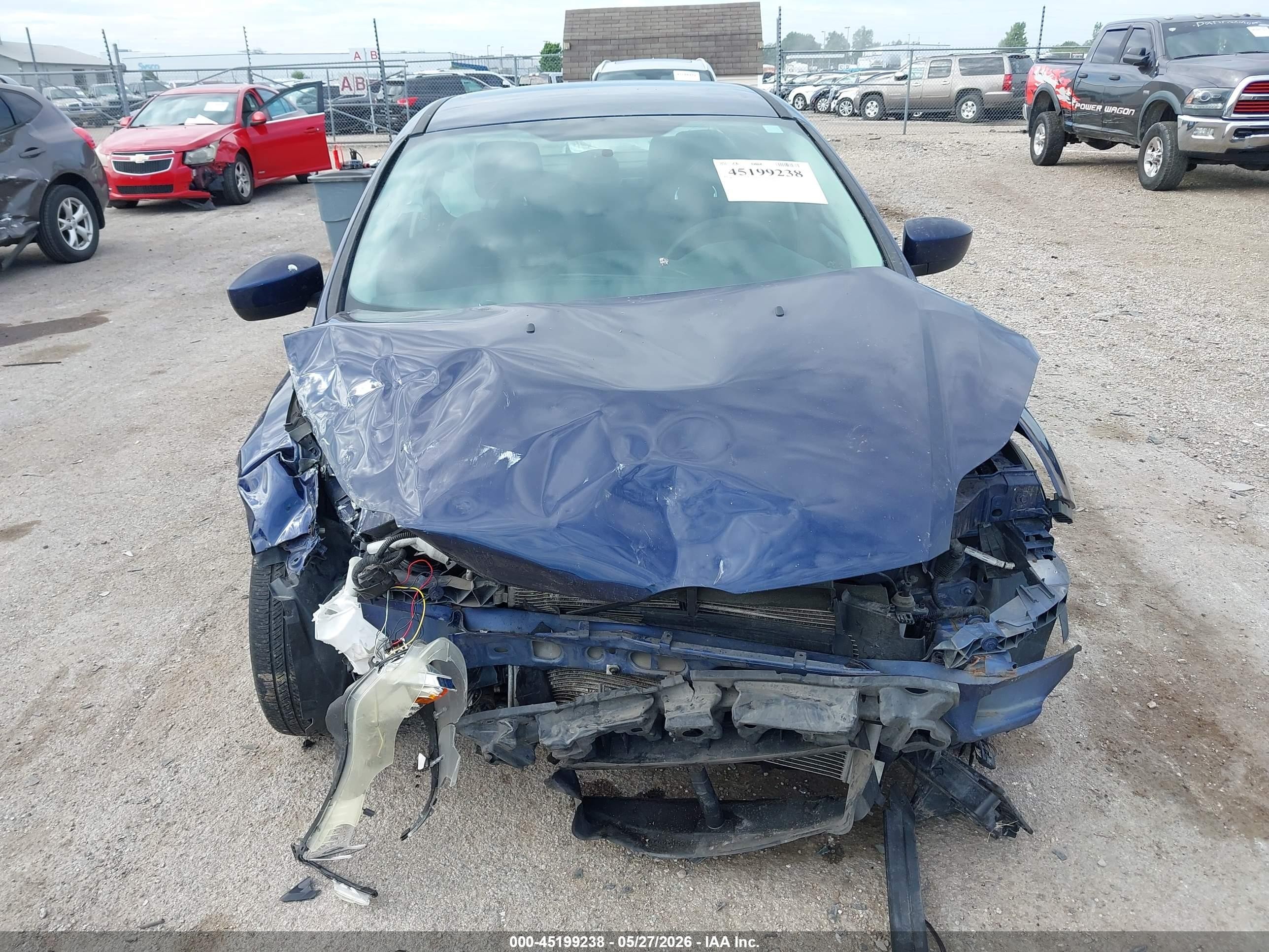 2012 Ford Focus Se Blue vin: 1FAHP3F21CL112288