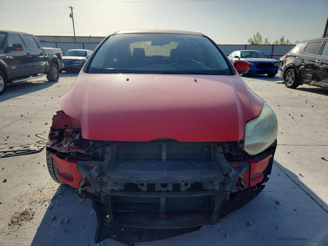 2012 Ford Focus Se Red vin: 1FAHP3F21CL150961