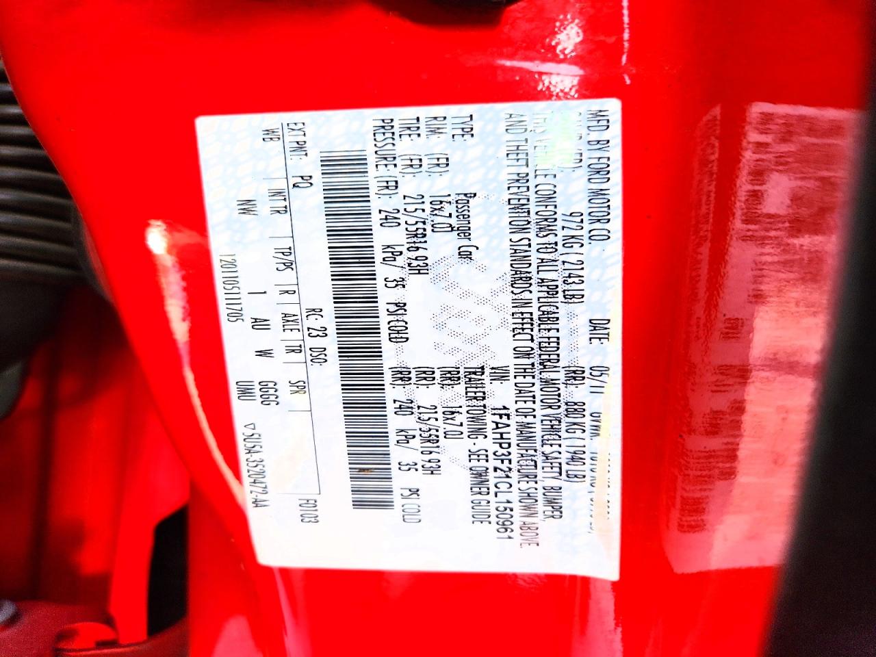 2012 Ford Focus Se Red vin: 1FAHP3F21CL150961