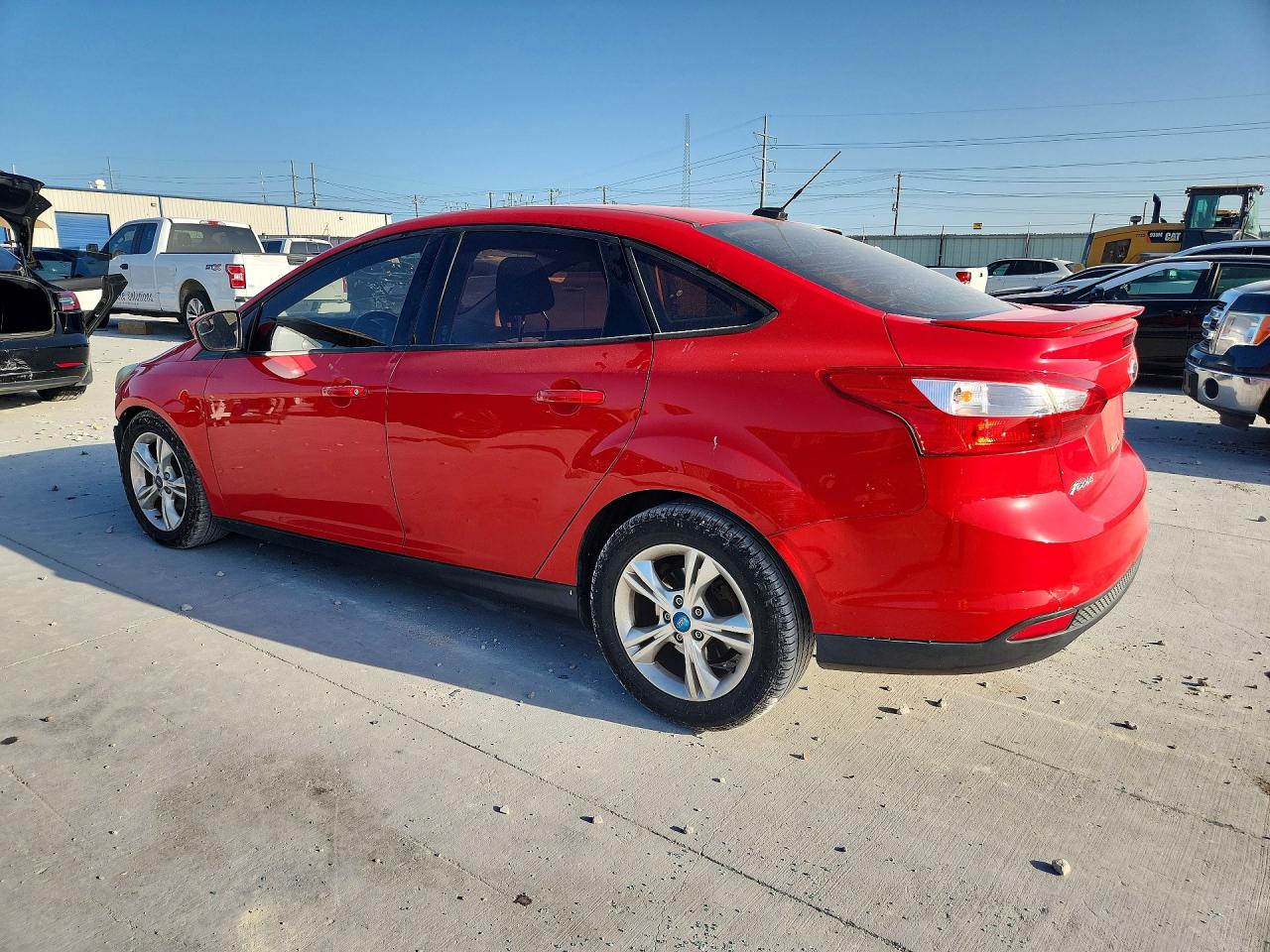 2012 Ford Focus Se Red vin: 1FAHP3F21CL150961