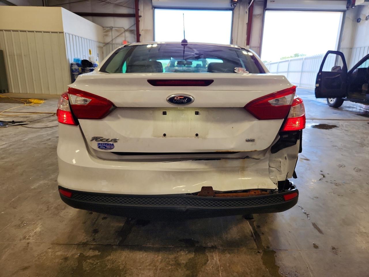 2012 Ford Focus Se White vin: 1FAHP3F21CL179473