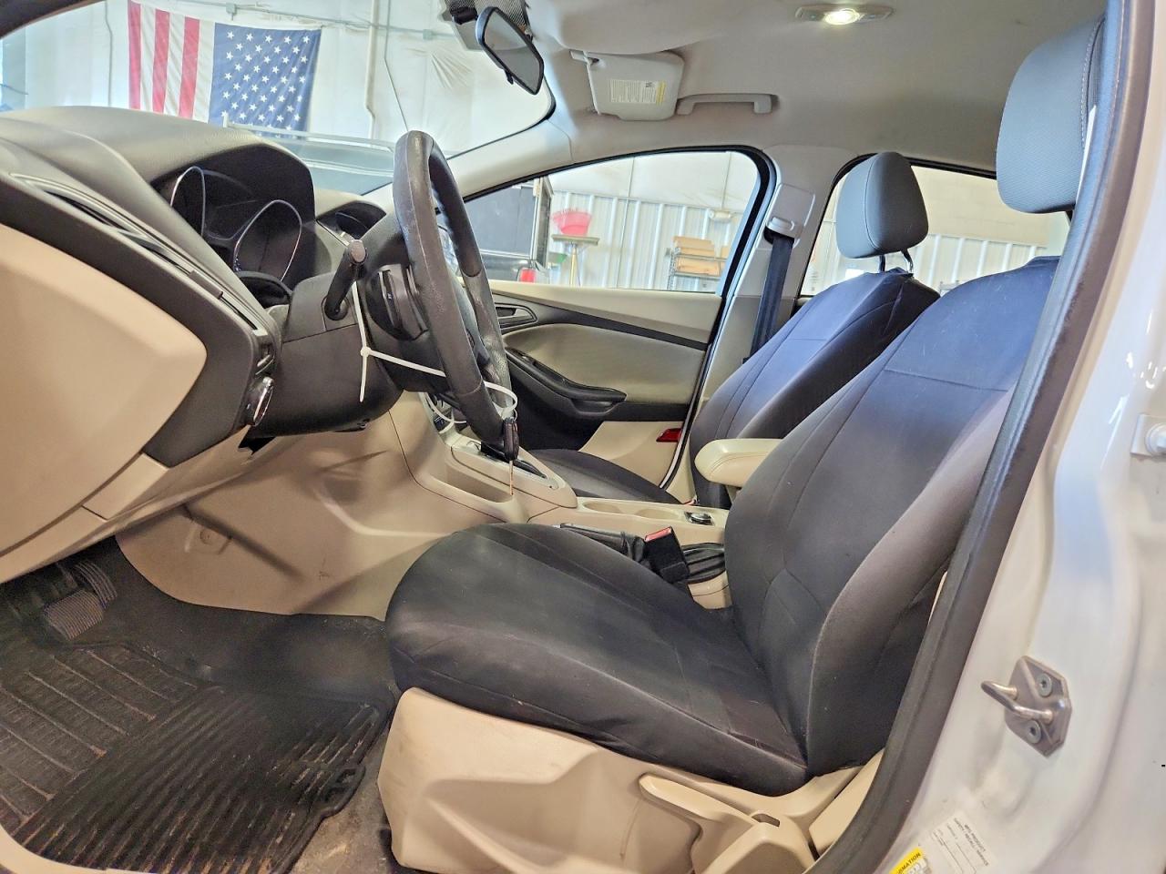 2012 Ford Focus Se White vin: 1FAHP3F21CL179473