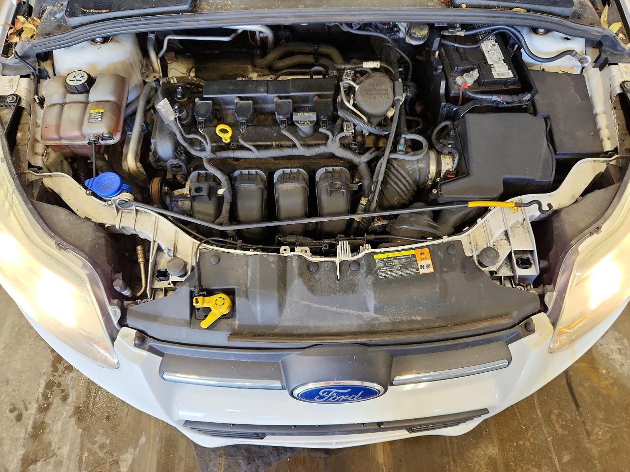 2012 Ford Focus Se White vin: 1FAHP3F21CL179473