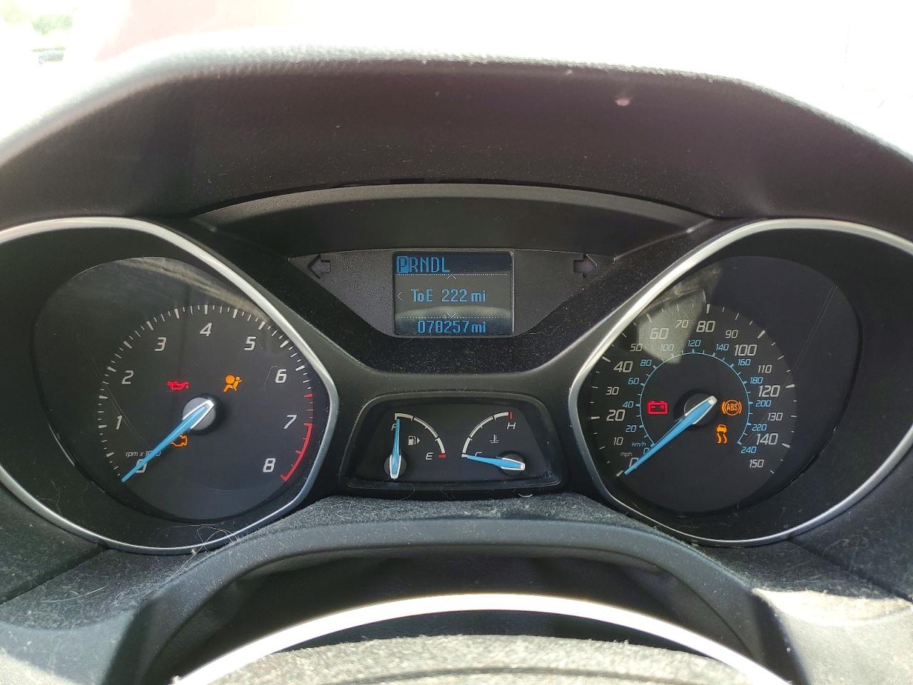 2012 Ford Focus Se Burgundy vin: 1FAHP3F21CL210169