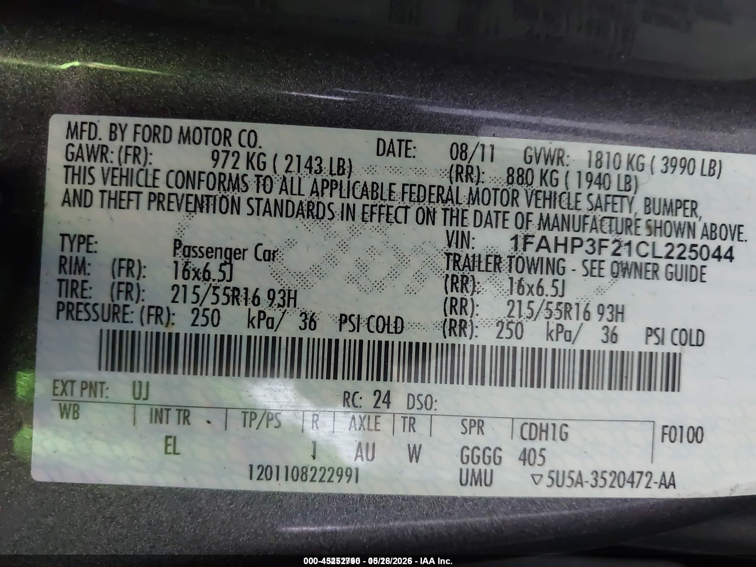 2012 Ford Focus Se Gray vin: 1FAHP3F21CL225044