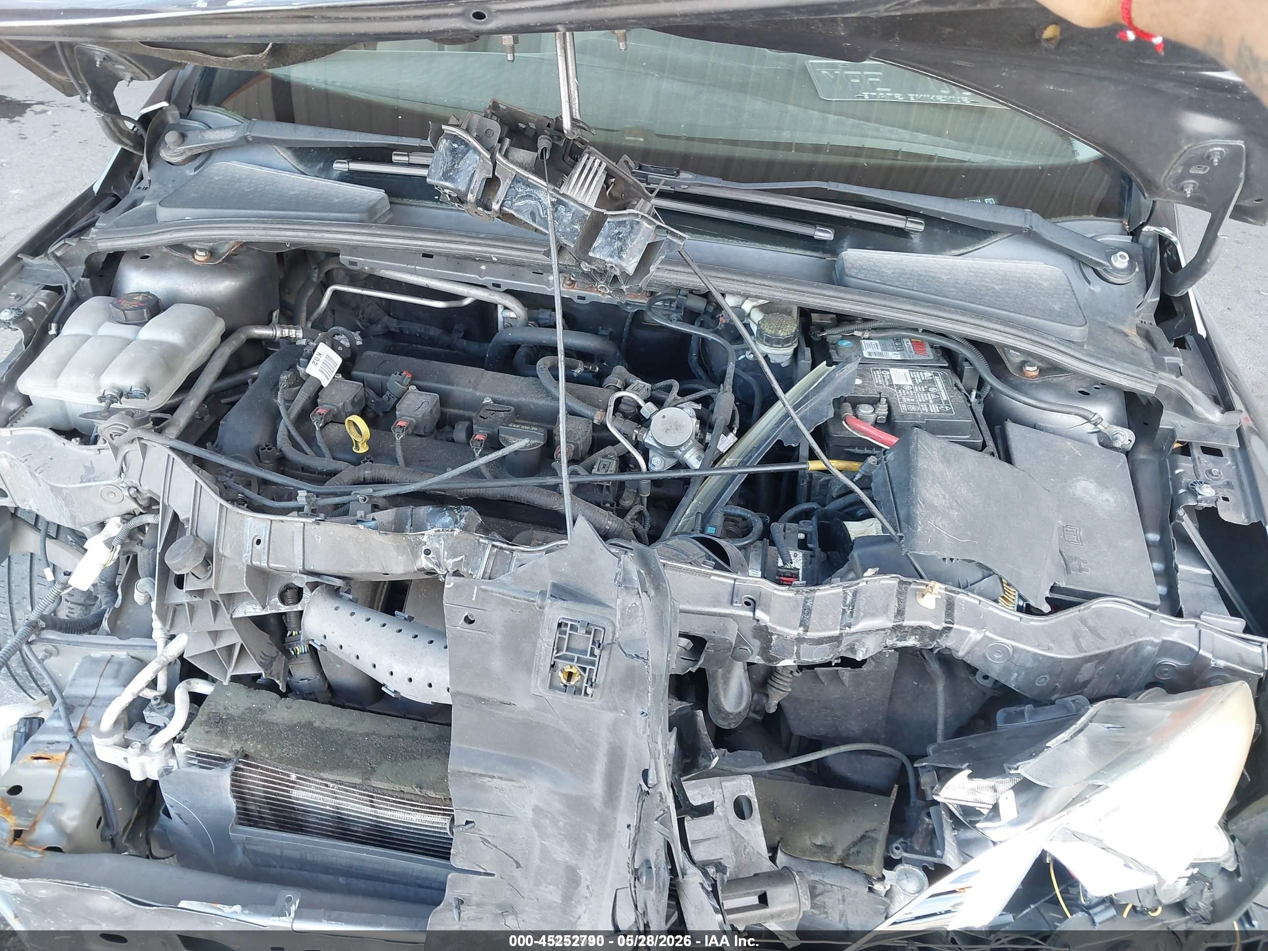 2012 Ford Focus Se Gray vin: 1FAHP3F21CL225044