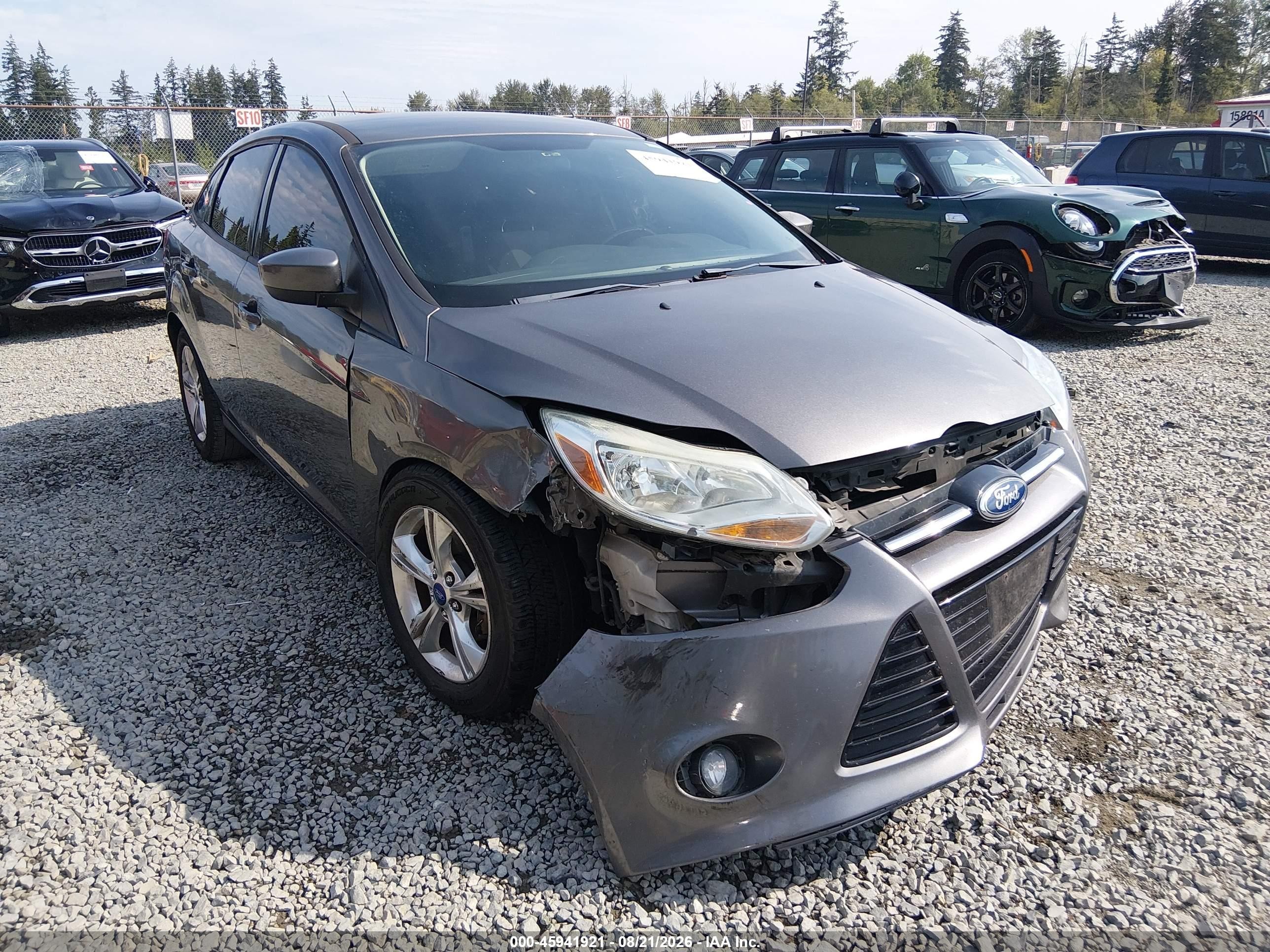 2012 Ford Focus Se Black vin: 1FAHP3F21CL226355