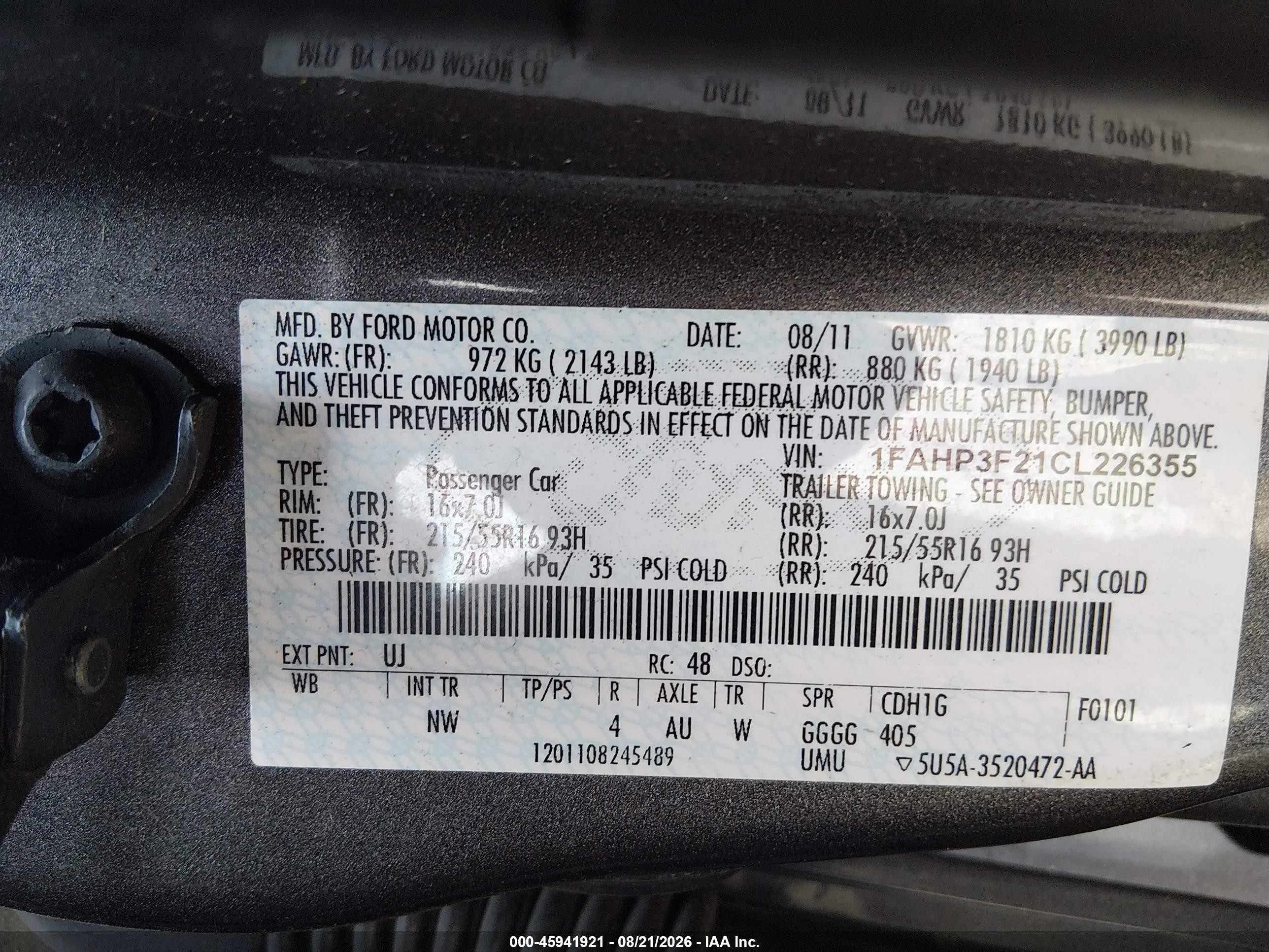 2012 Ford Focus Se Black vin: 1FAHP3F21CL226355
