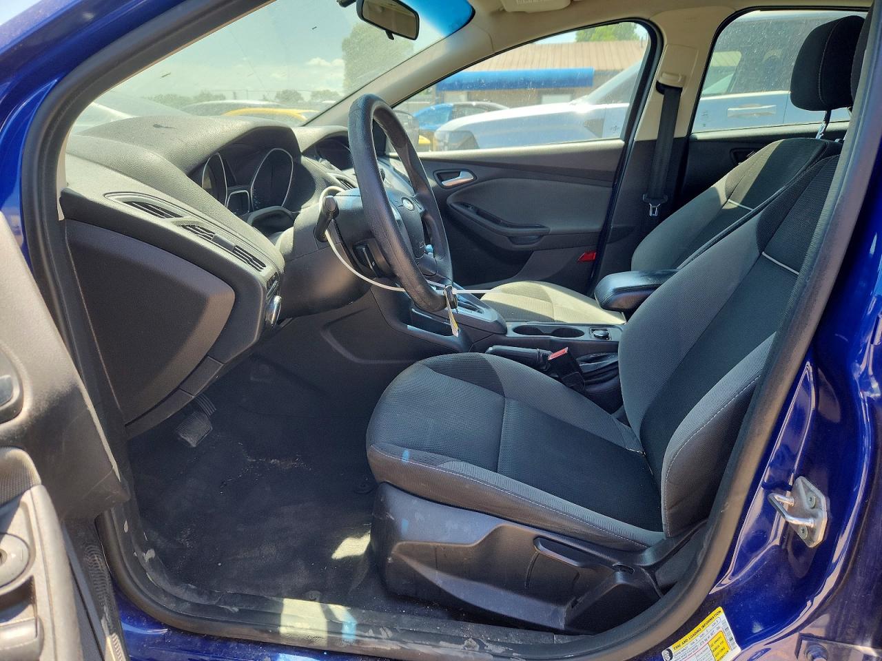 2012 Ford Focus Se Blue vin: 1FAHP3F21CL250428