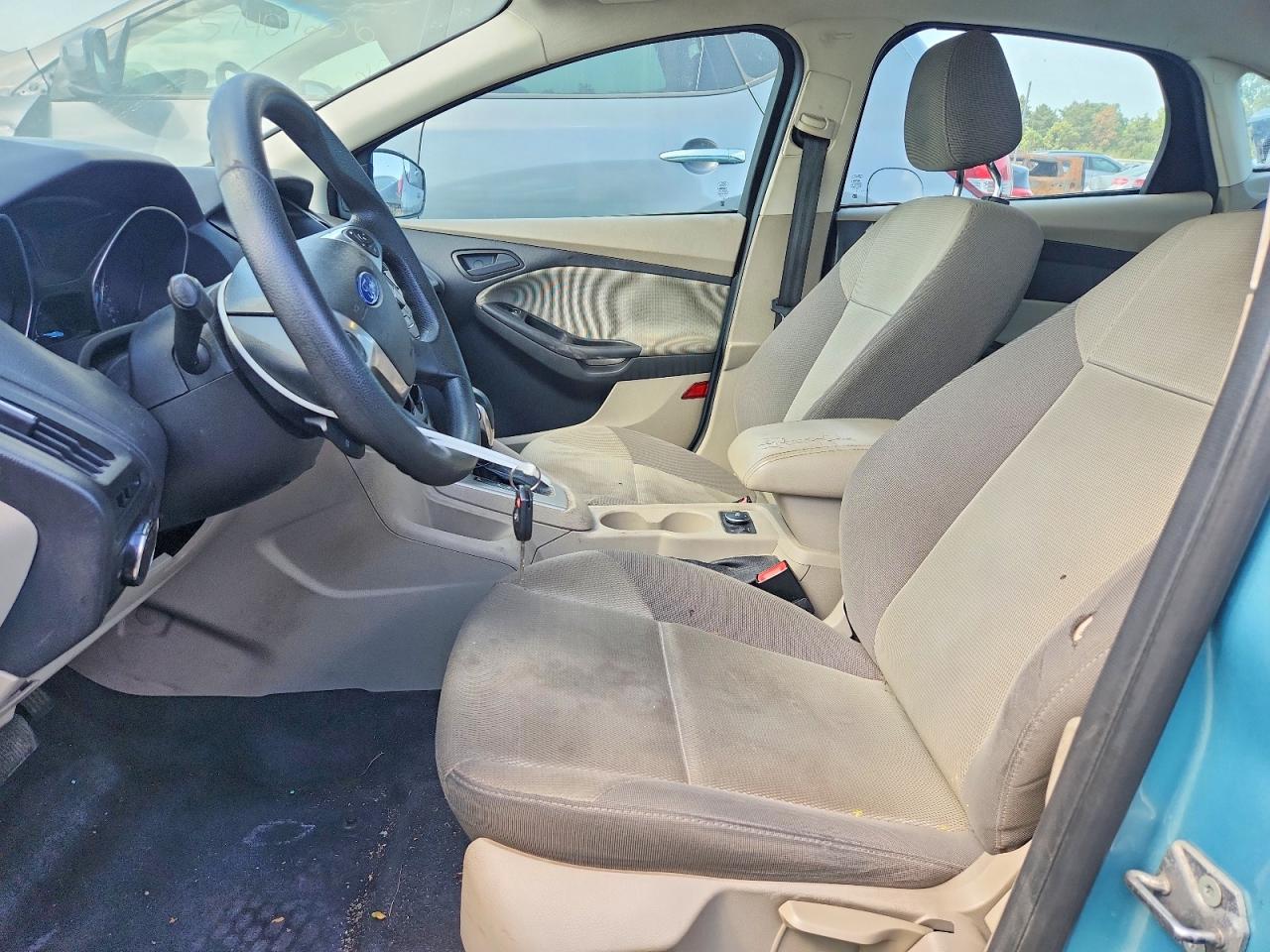 2012 Ford Focus Se Turquoise vin: 1FAHP3F21CL271330