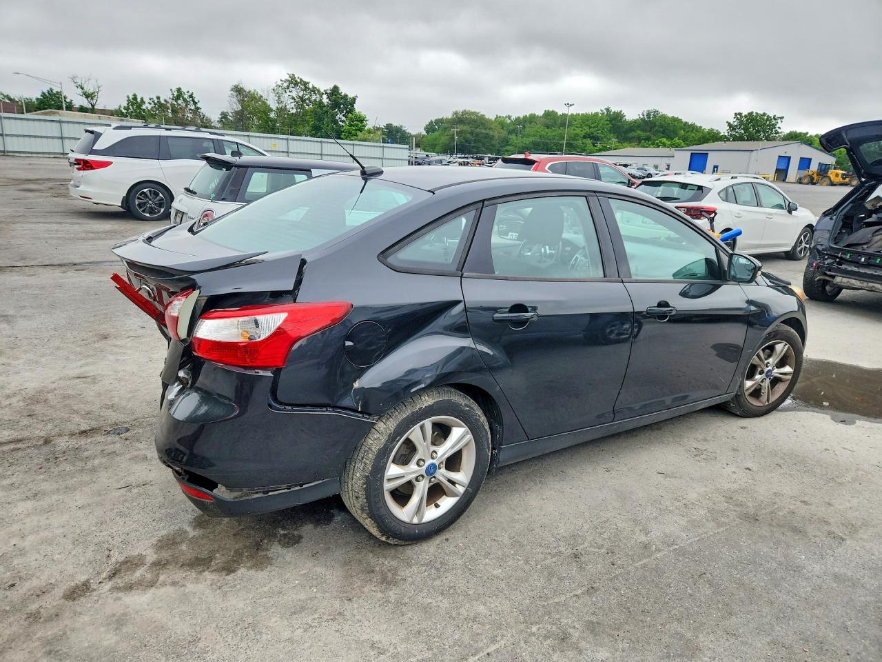 2012 Ford Focus Se Black vin: 1FAHP3F21CL284207