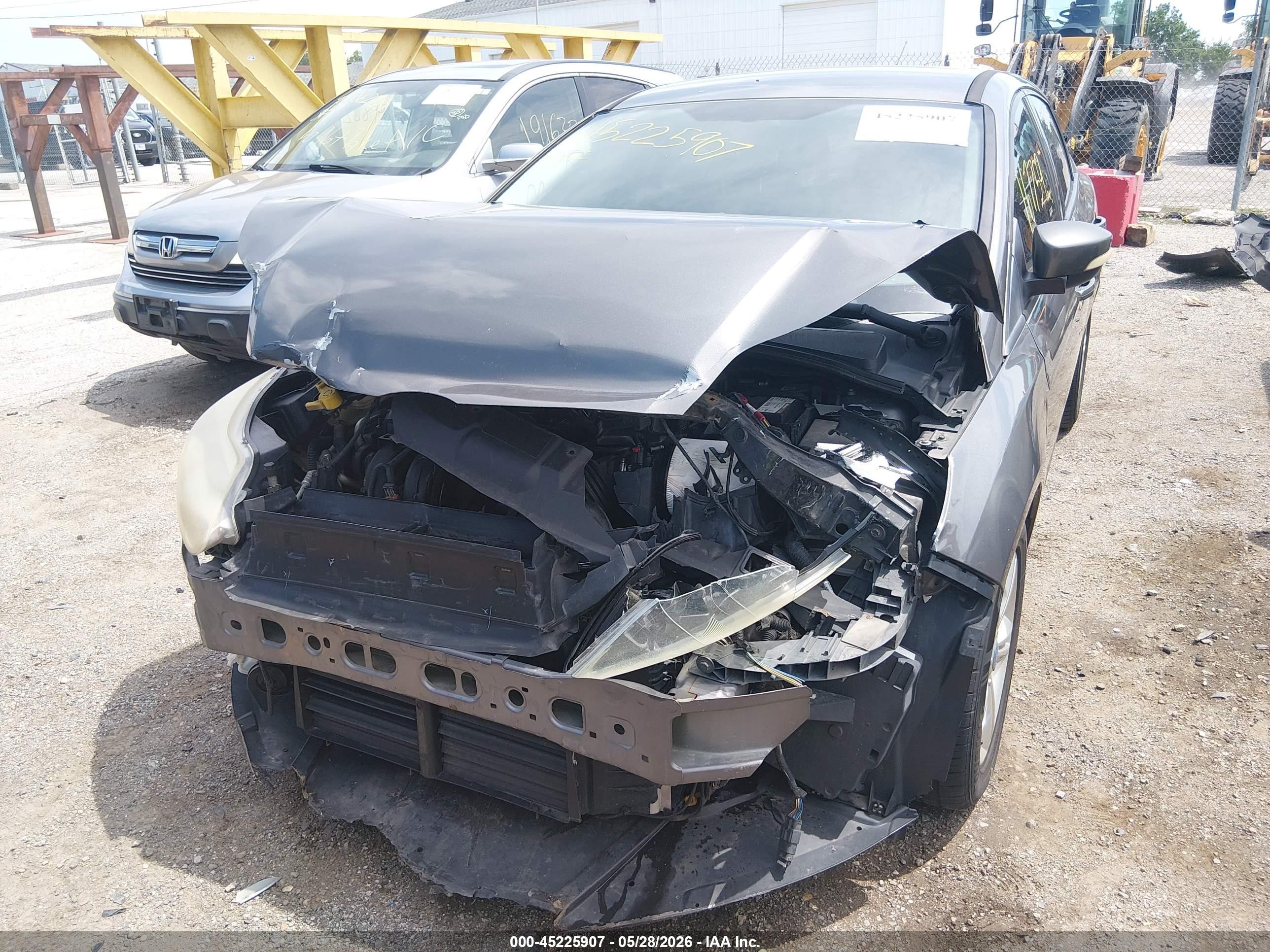 2012 Ford Focus Se Gray vin: 1FAHP3F21CL294347