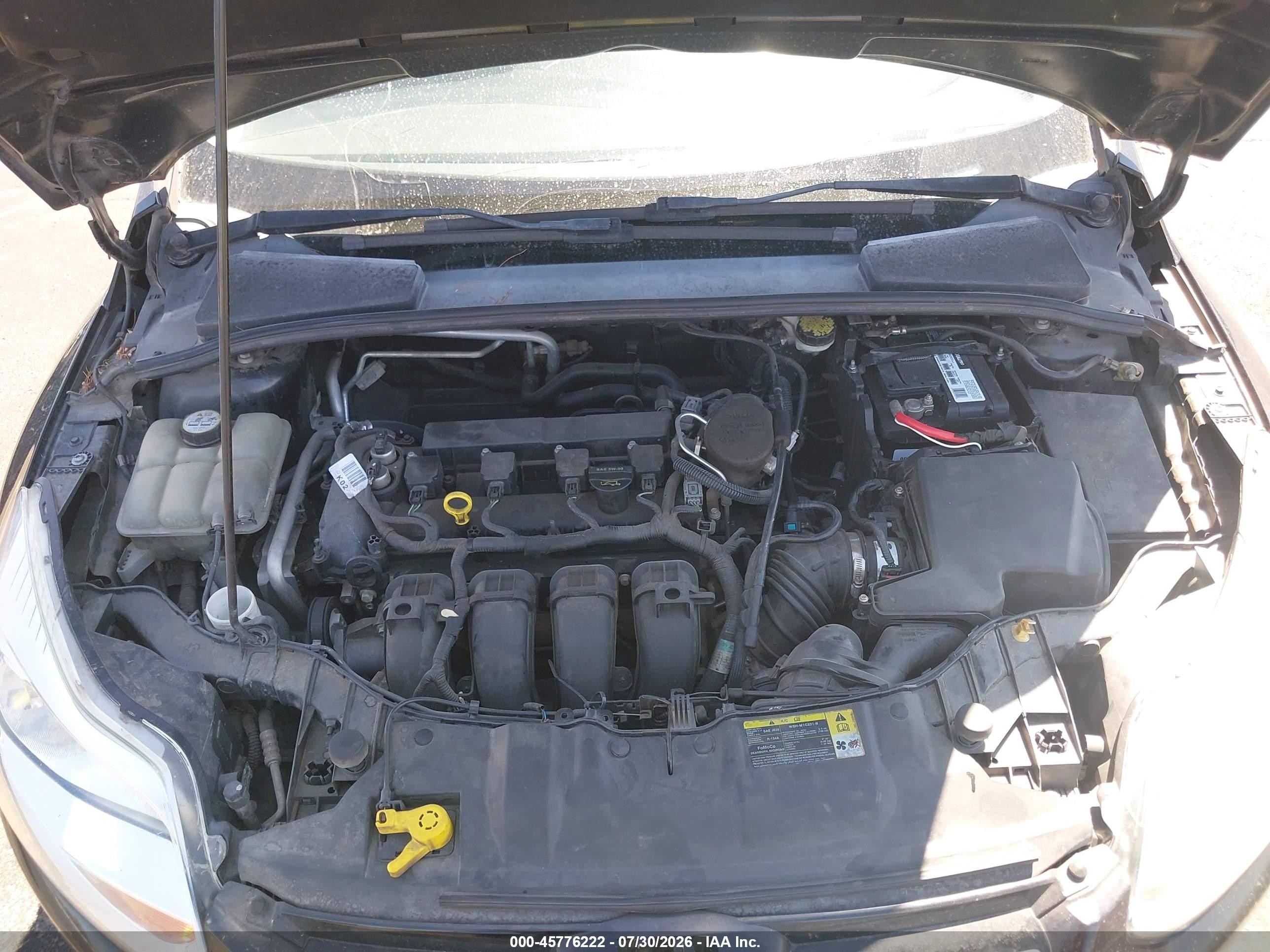 2012 Ford Focus Se Black vin: 1FAHP3F21CL302138