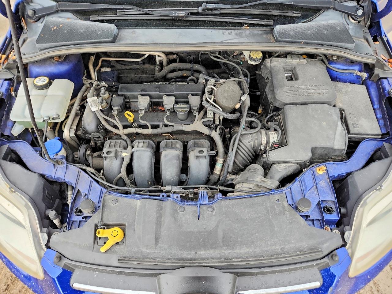 2012 Ford Focus Se Blue vin: 1FAHP3F21CL310756