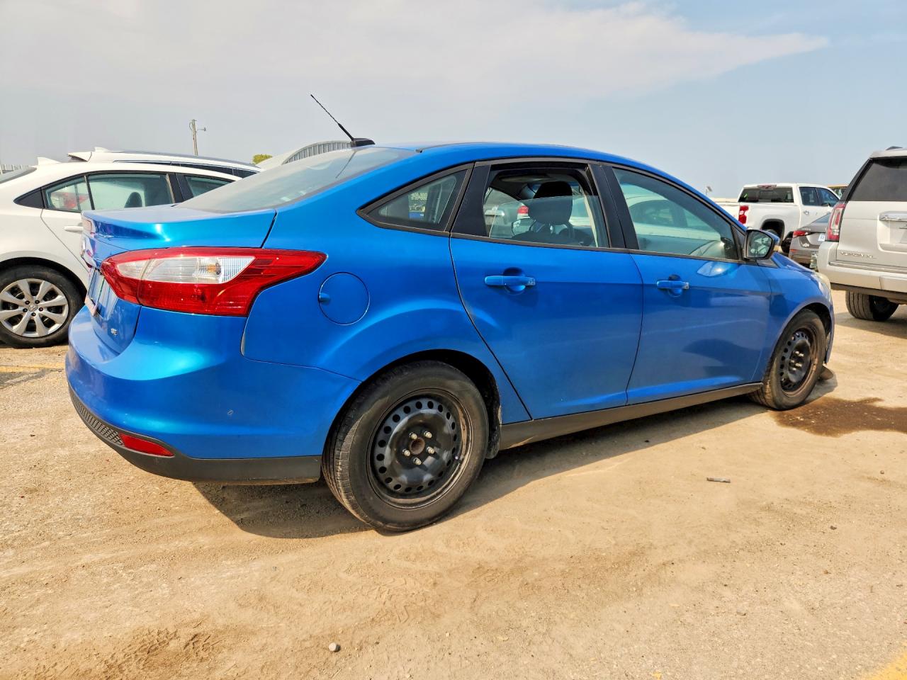 2012 Ford Focus Se Blue vin: 1FAHP3F21CL320770