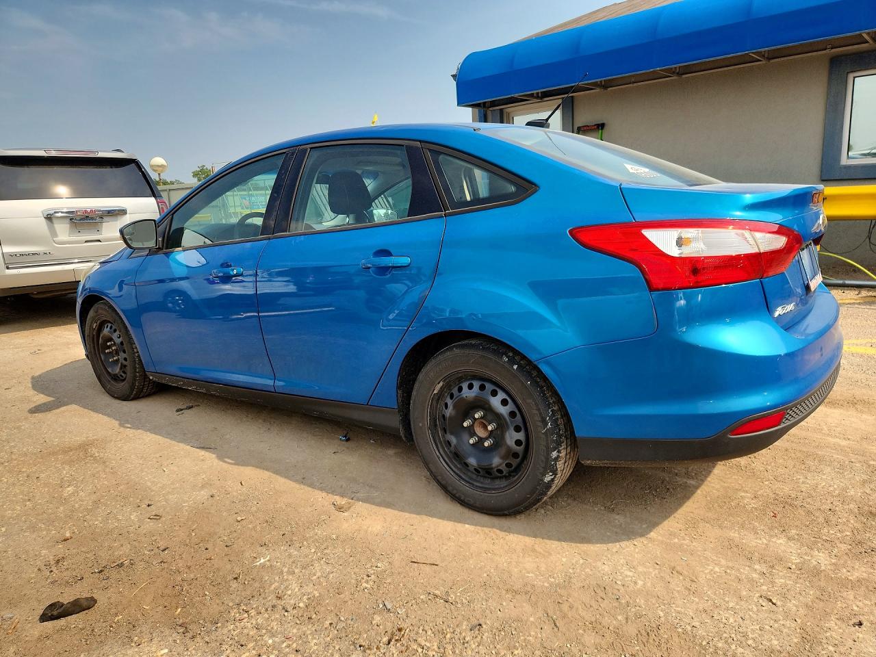 2012 Ford Focus Se Blue vin: 1FAHP3F21CL320770