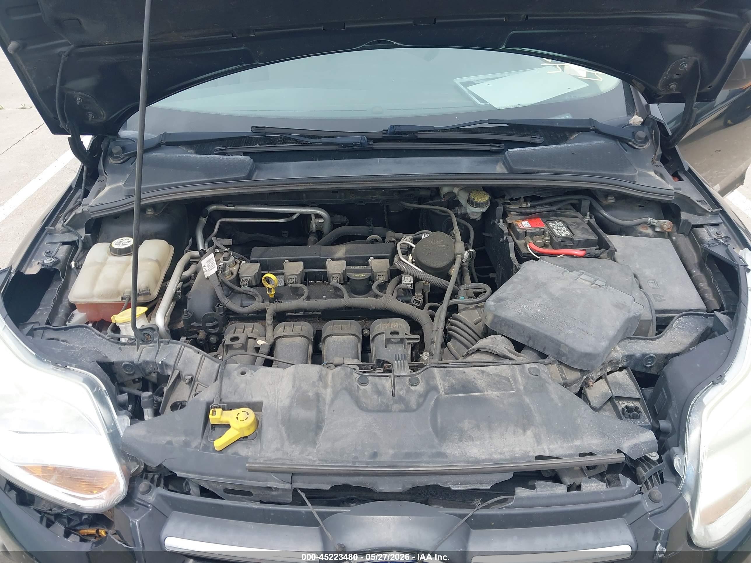 2012 Ford Focus Se Black vin: 1FAHP3F21CL336015