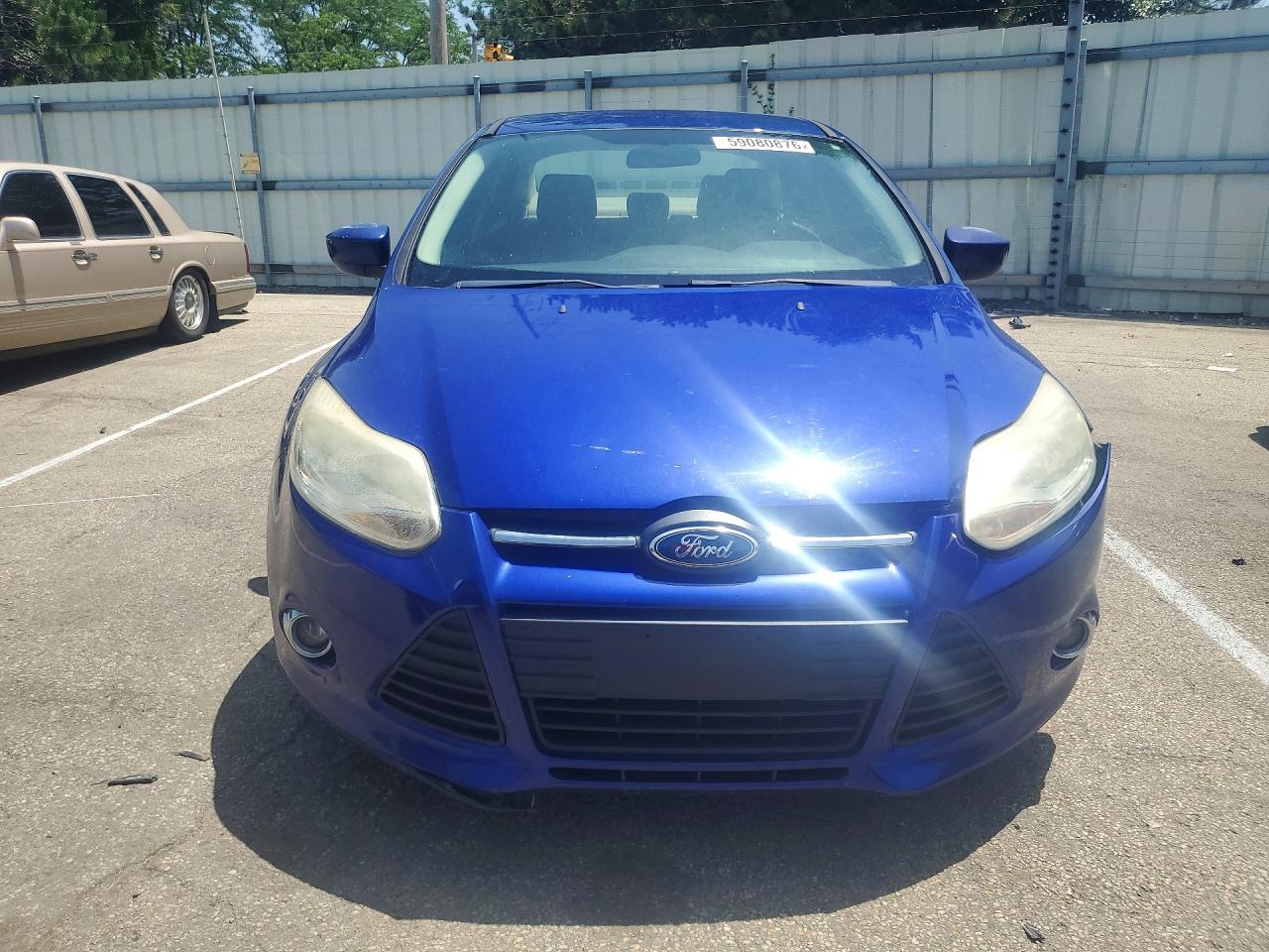 2012 Ford Focus Se Синий vin: 1FAHP3F21CL361111
