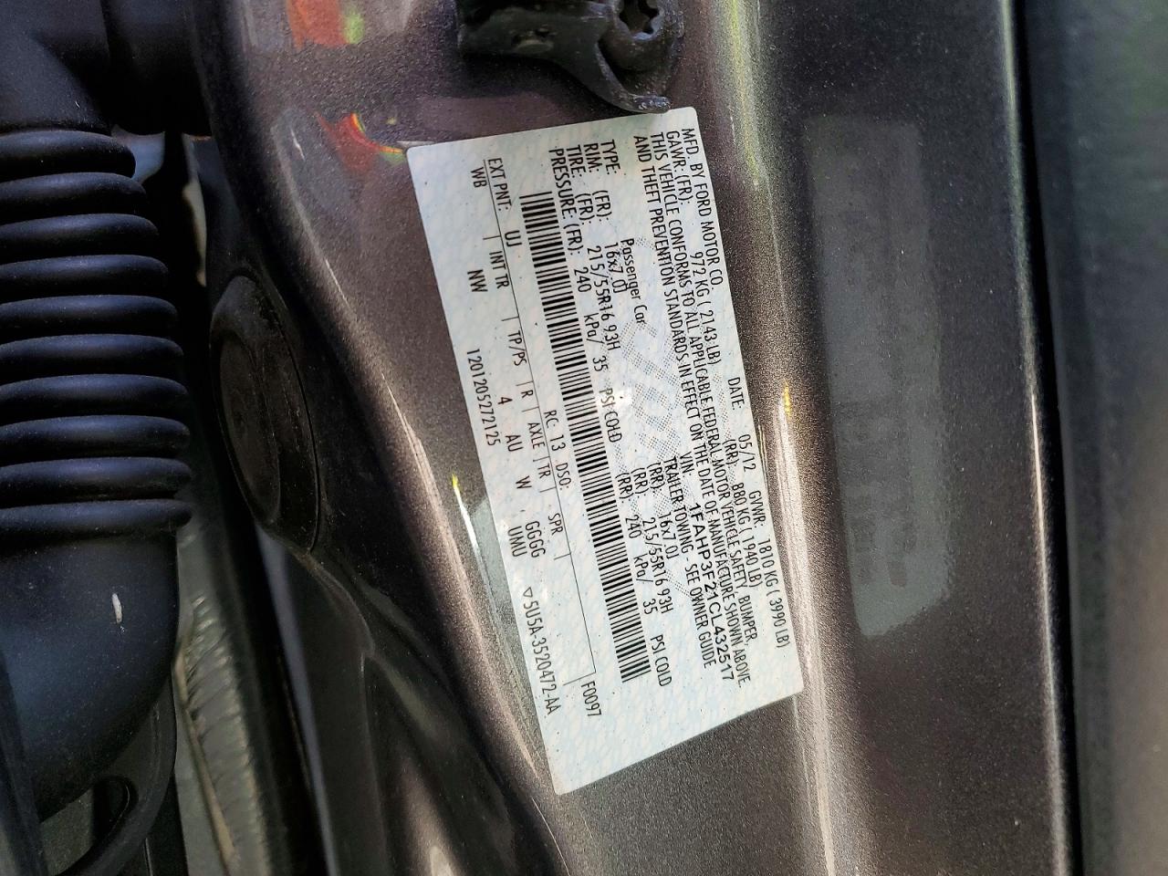 2012 Ford Focus Se Gray vin: 1FAHP3F21CL432517