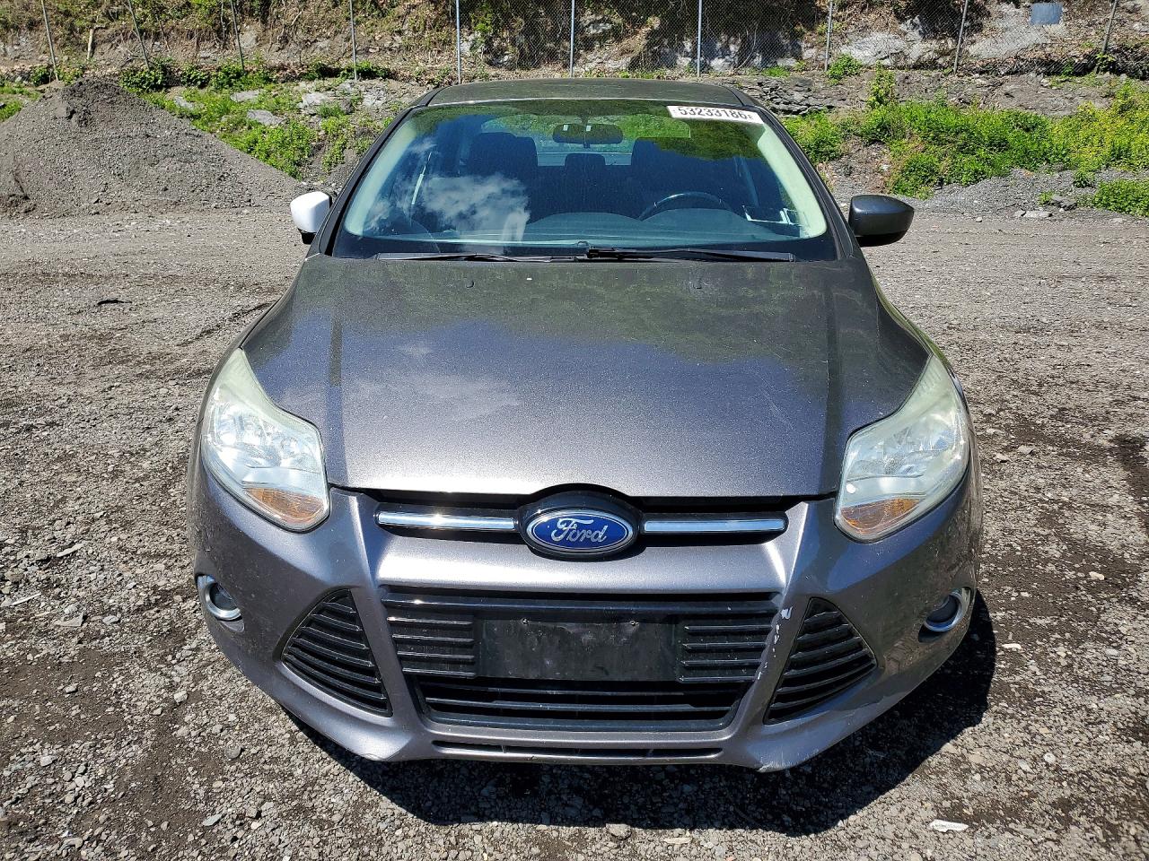 2012 Ford Focus Se Gray vin: 1FAHP3F21CL432517