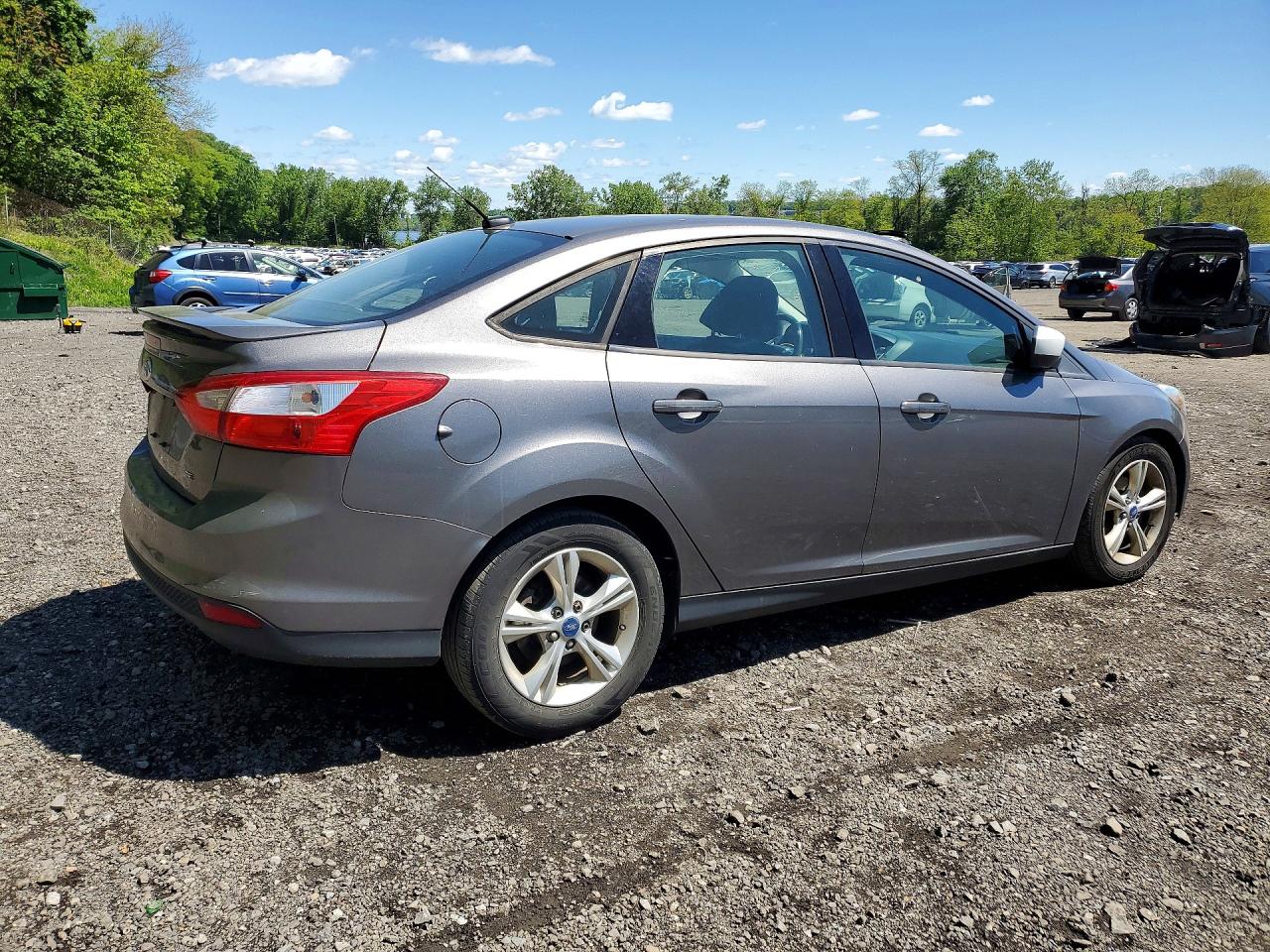 2012 Ford Focus Se Gray vin: 1FAHP3F21CL432517
