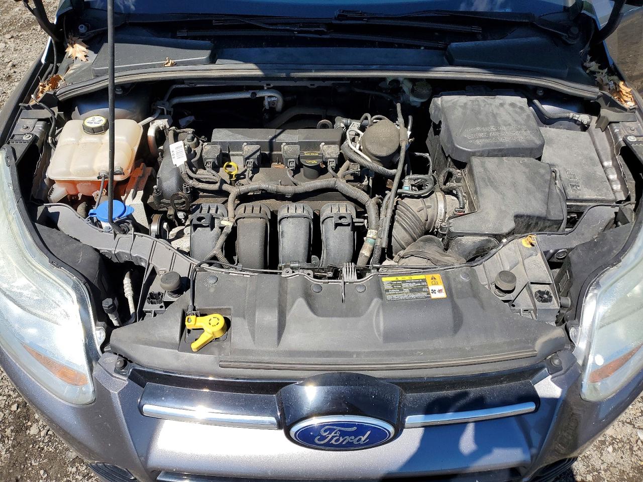 2012 Ford Focus Se Gray vin: 1FAHP3F21CL432517